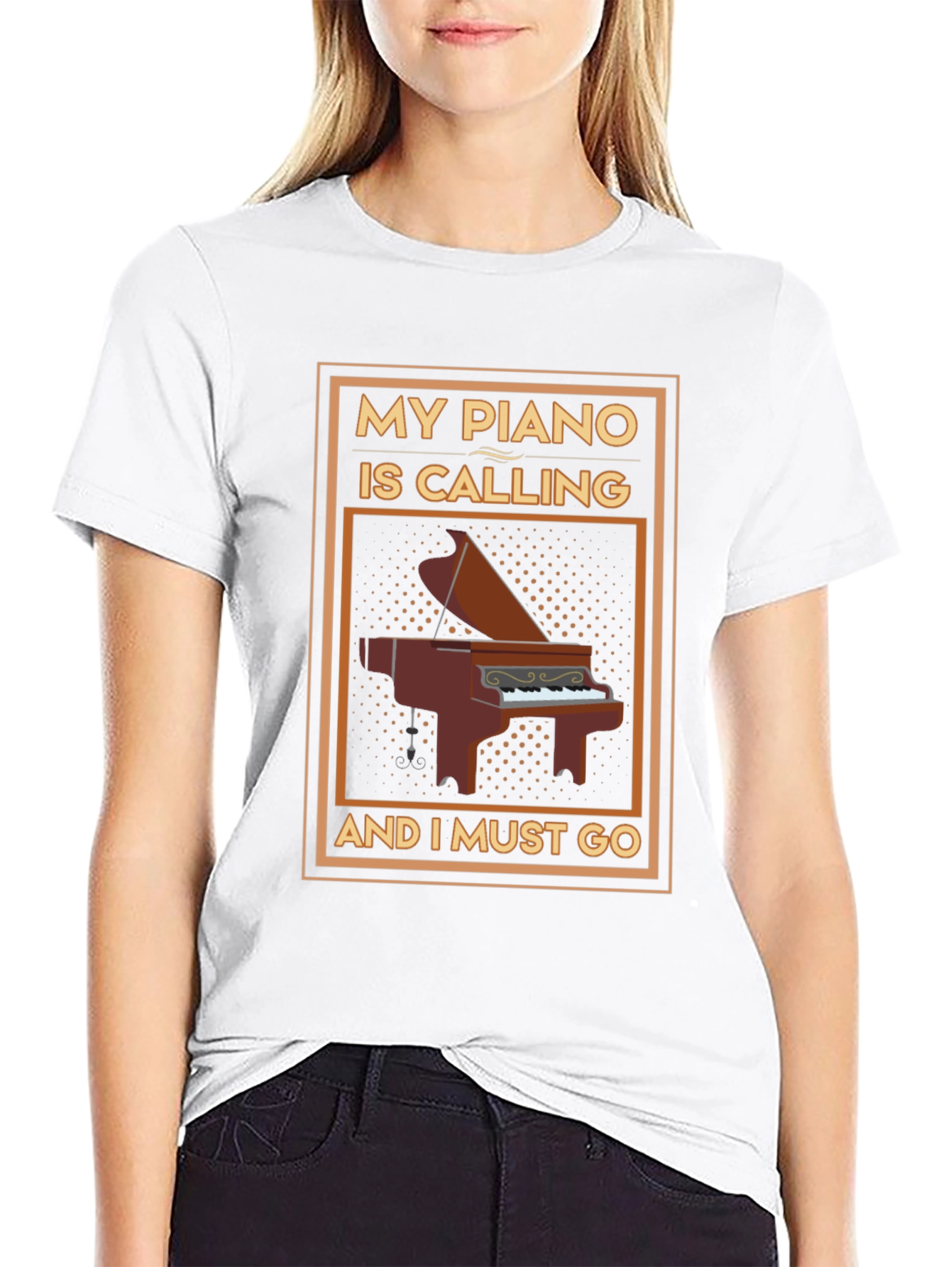 My Piano is Calling T-Shirt