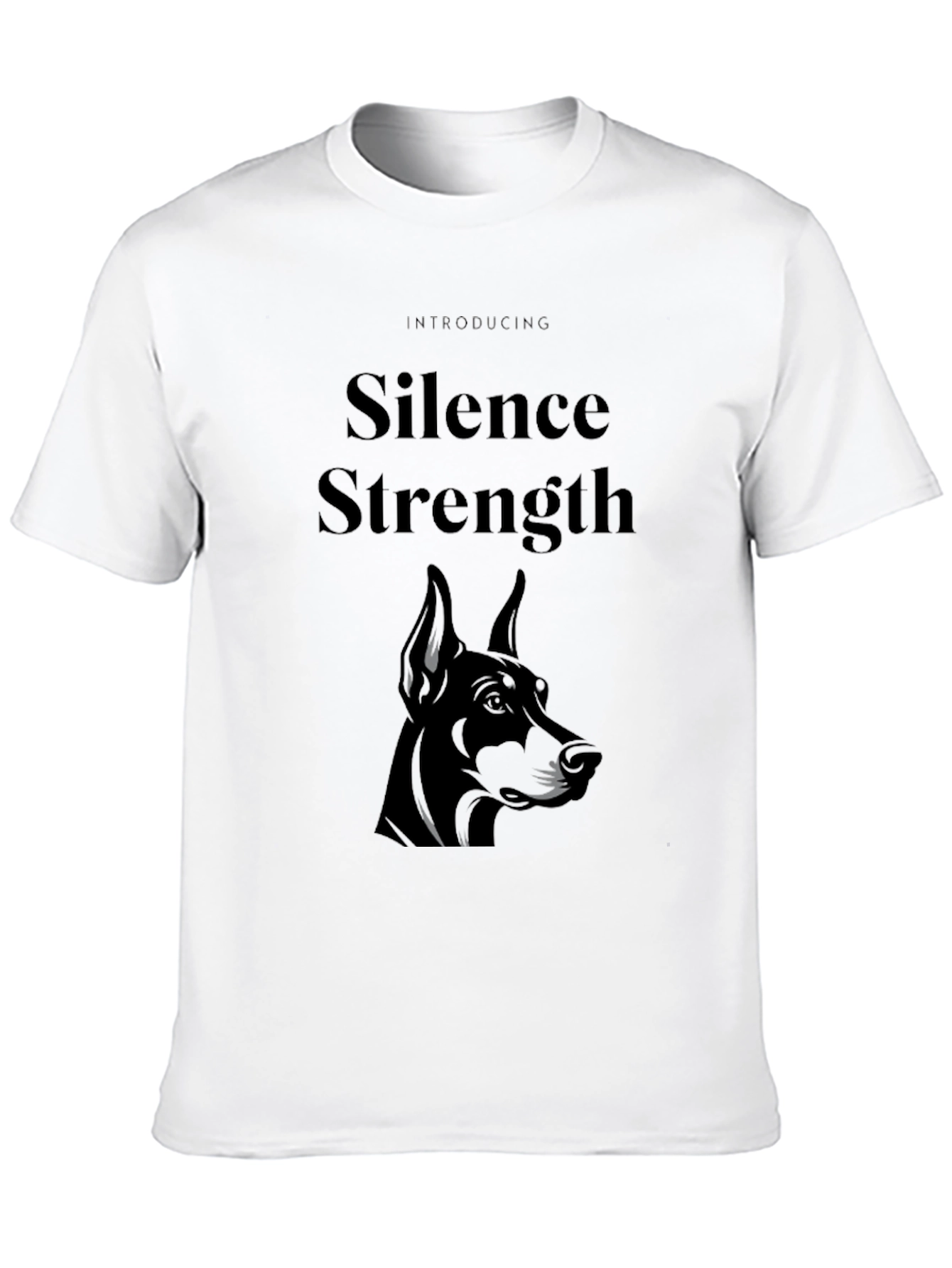 Silence Strength Black T-Shirt