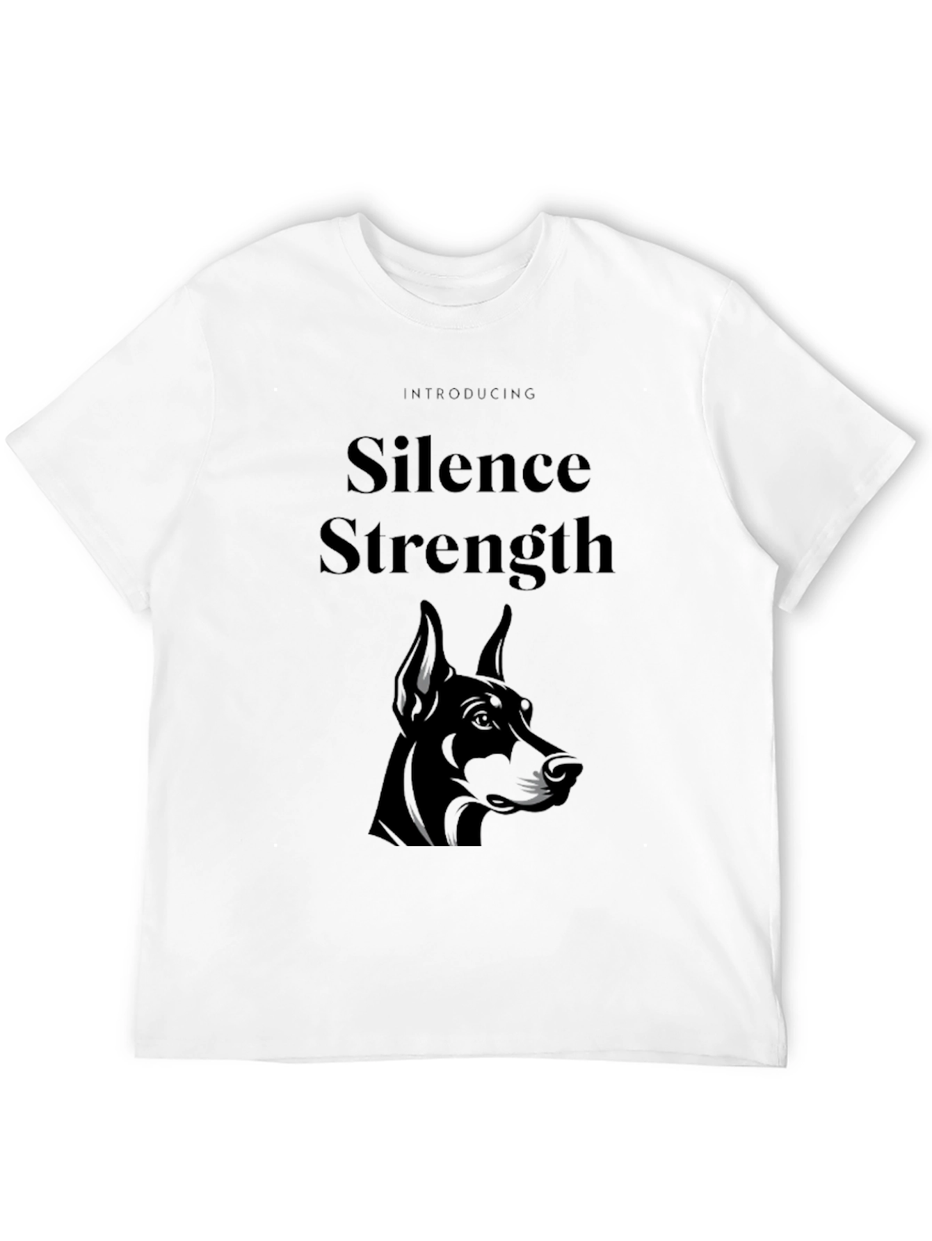 Silence Strength Black T-Shirt