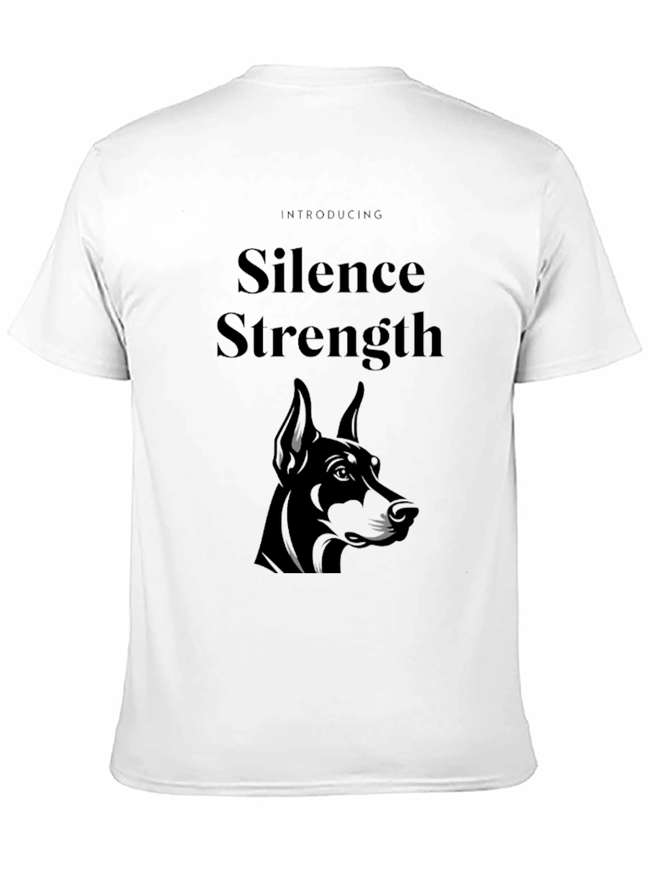 Silence Strength Black T-Shirt