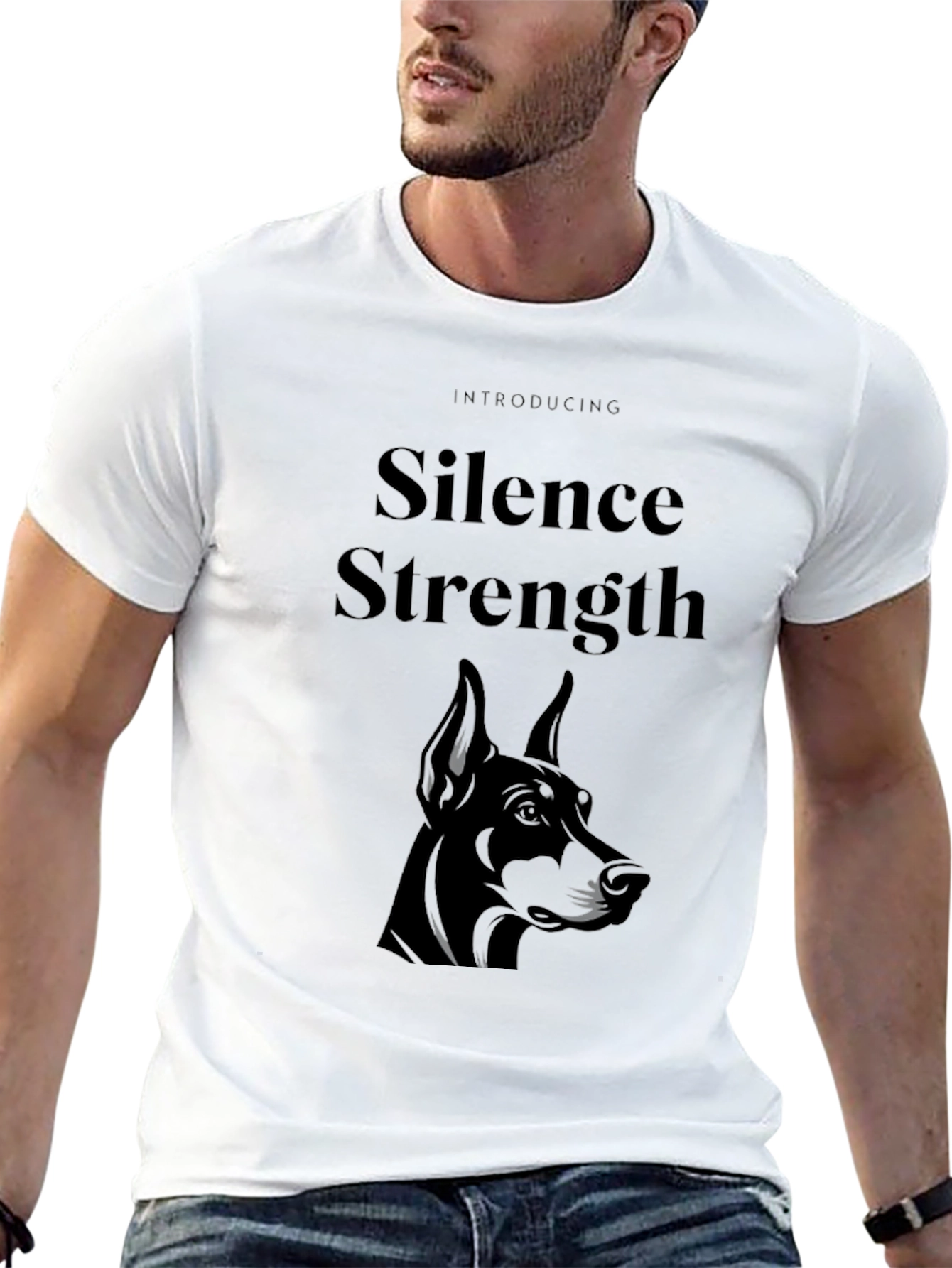 Silence Strength Black T-Shirt