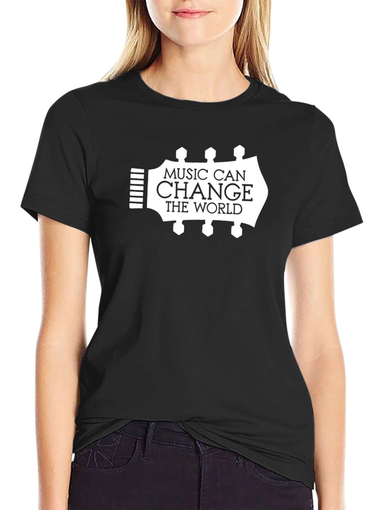 Music Can Change the World Graphic T-Shirt