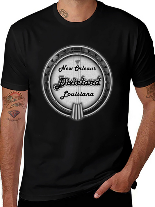 New Orleans Dixieland Banjo T-Shirt