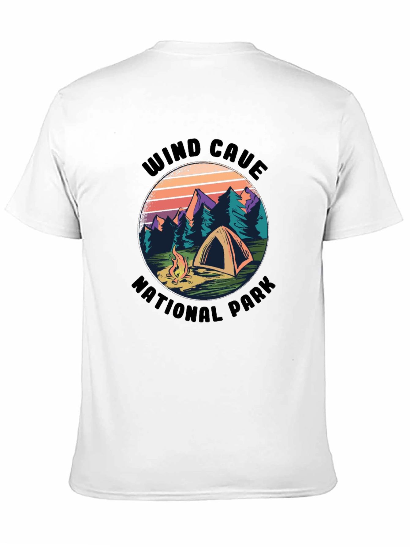 Wind Cave National Park Camping T-Shirt