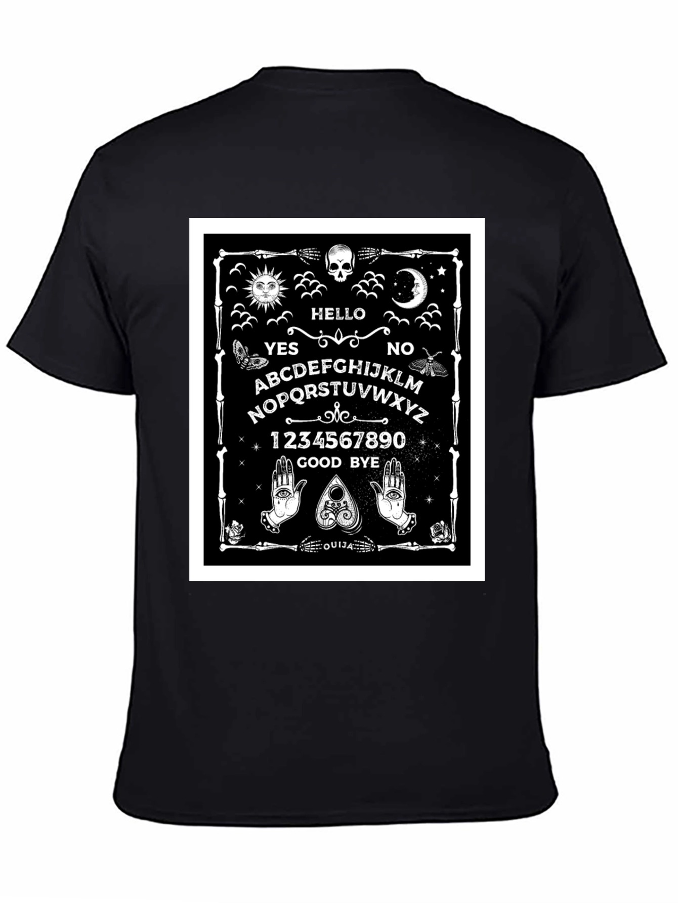 Ouija Board Graphic Tee - Gothic Occult T-Shirt