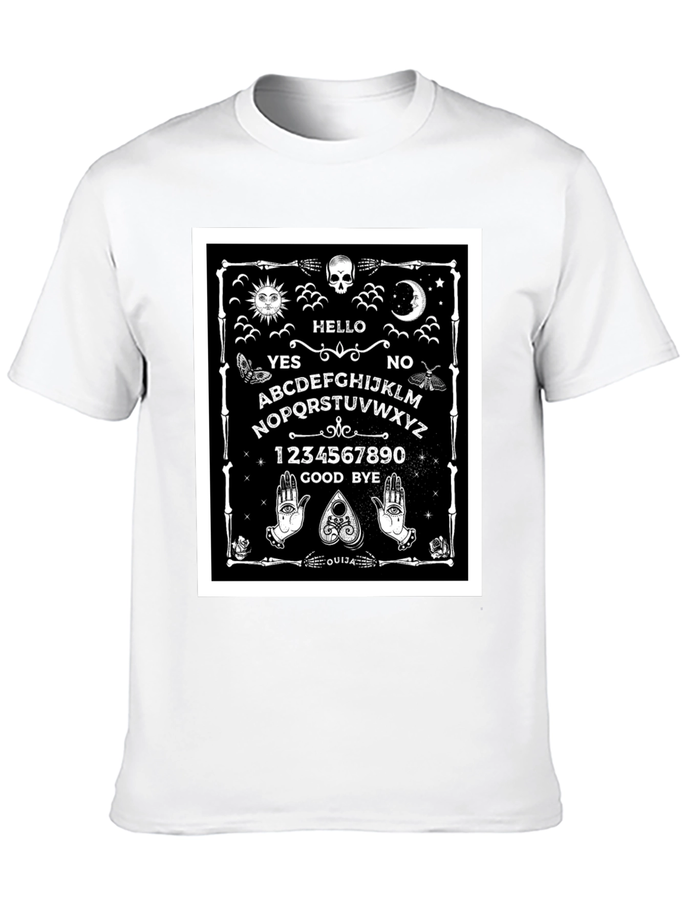 Ouija Board Graphic Tee - Gothic Occult T-Shirt