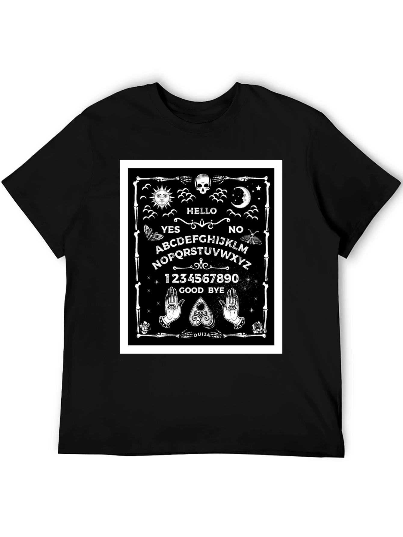 Ouija Board Graphic Tee - Gothic Occult T-Shirt