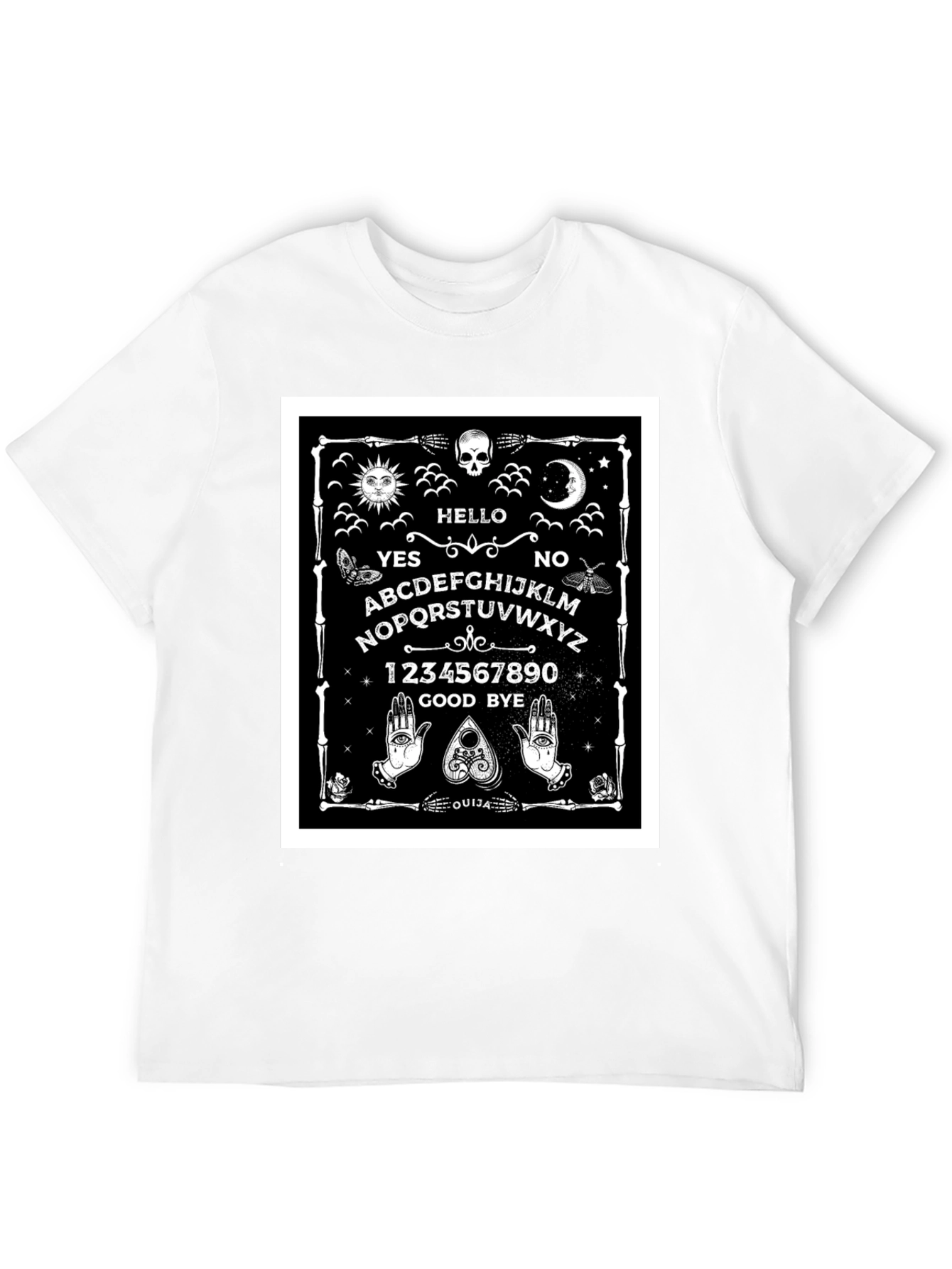 Ouija Board Graphic Tee - Gothic Occult T-Shirt