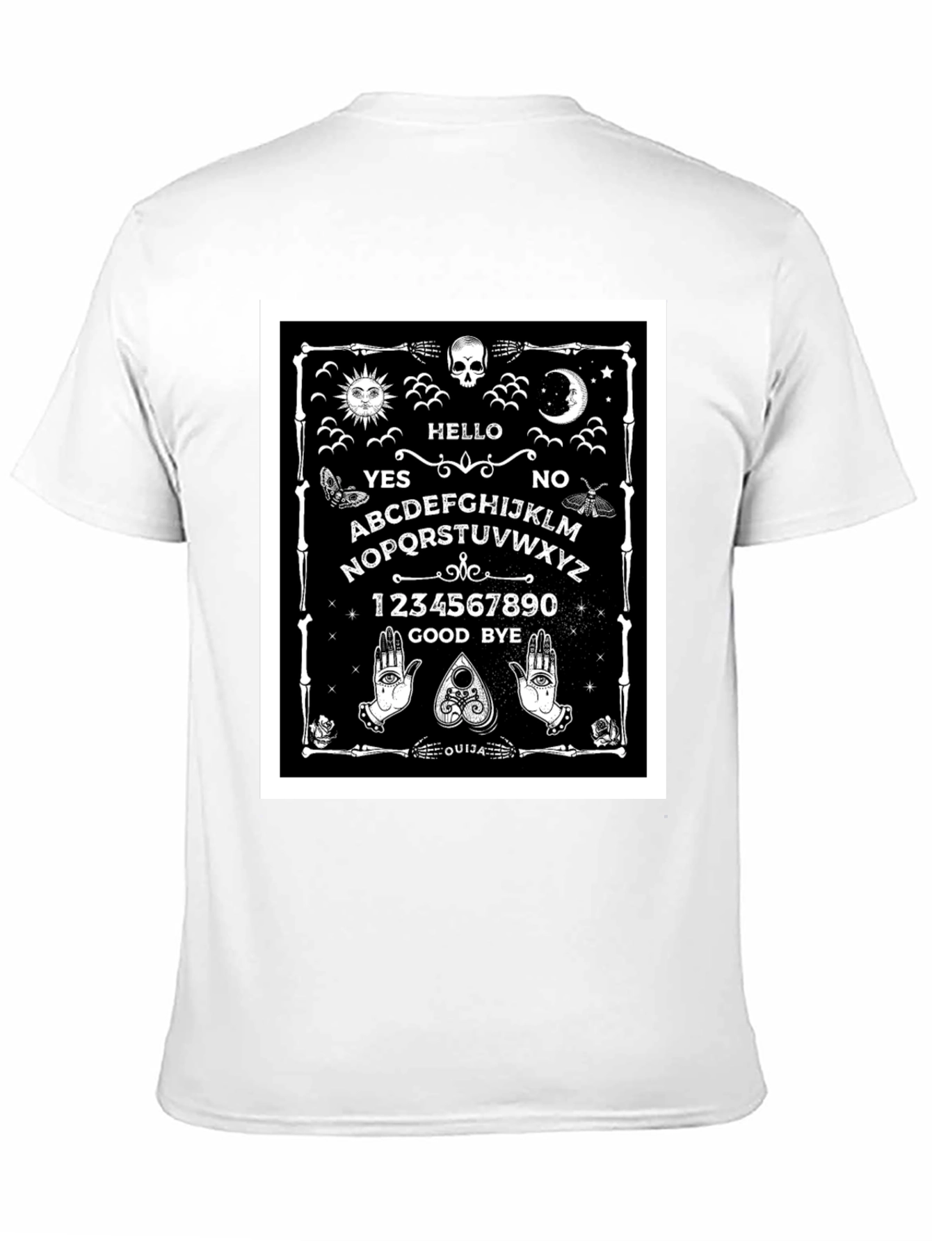 Ouija Board Graphic Tee - Gothic Occult T-Shirt