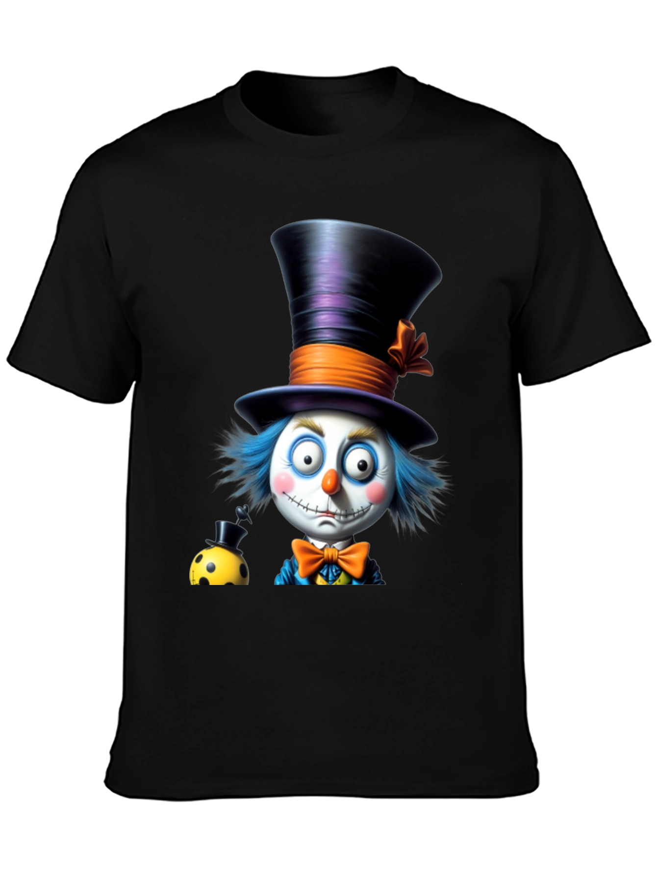 Whimsical Clown T-Shirt: Fun & Unique Design