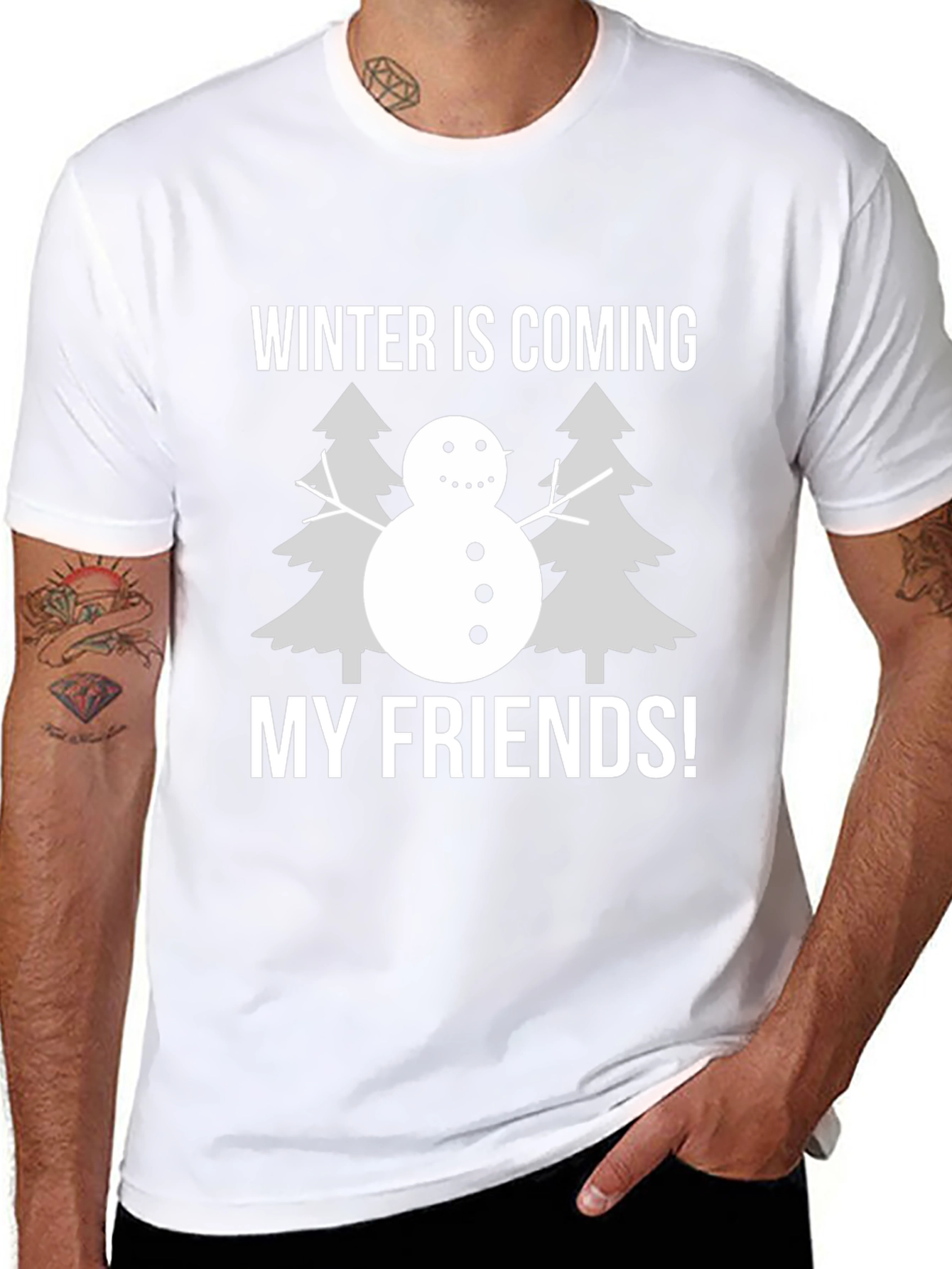 Winter is Coming Mens T-Shirt