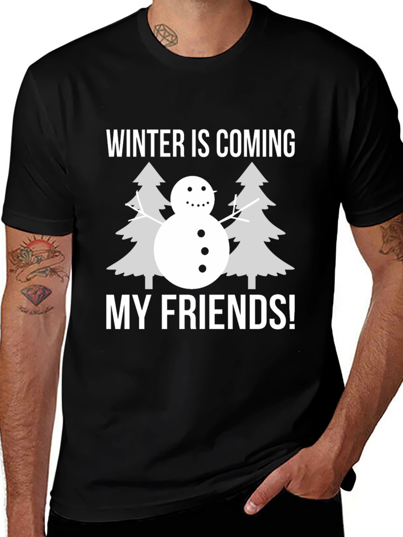 Winter is Coming Mens T-Shirt