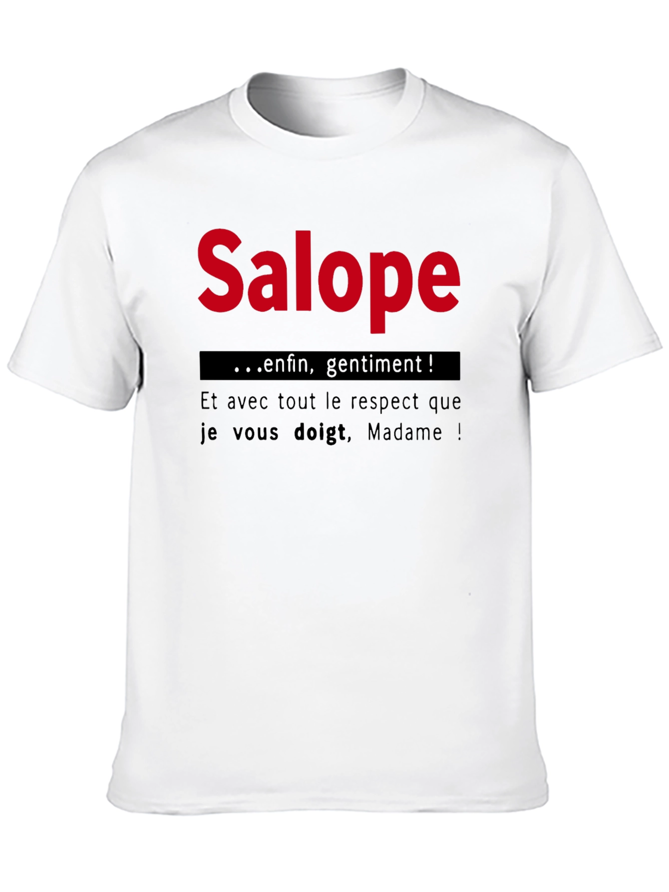 Salope T-Shirt - French Humor Tee