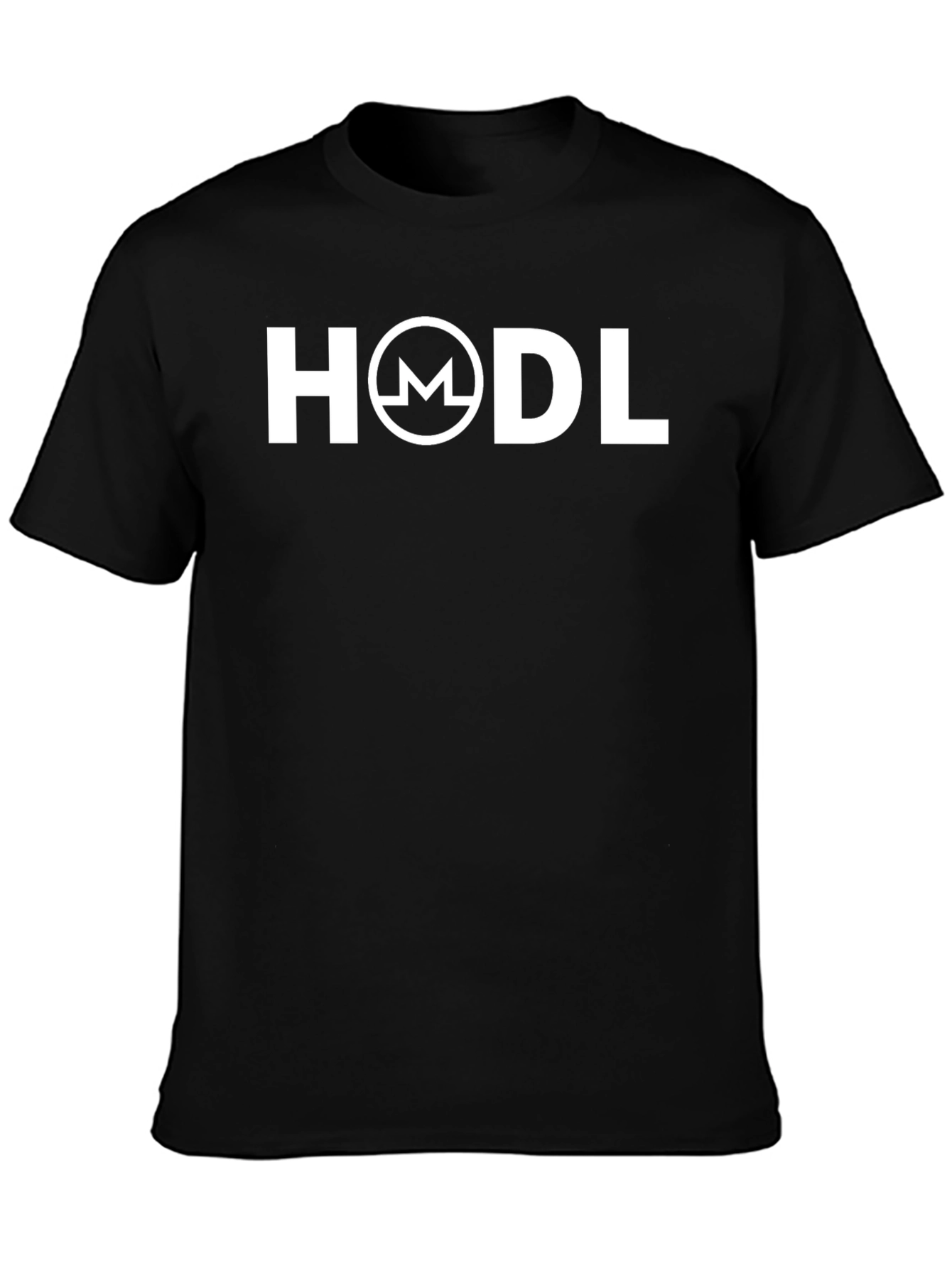 HODL Monero Crypto T-Shirt - Black