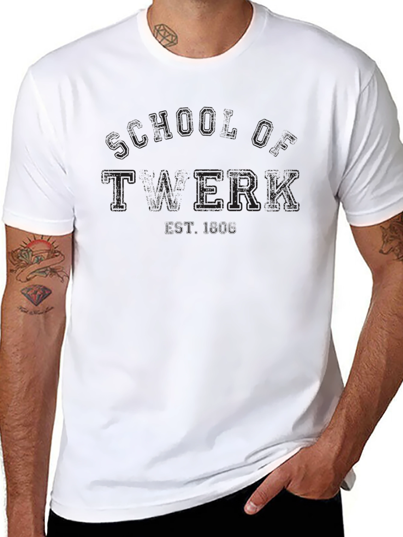 School Of Taerk Black T-Shirt