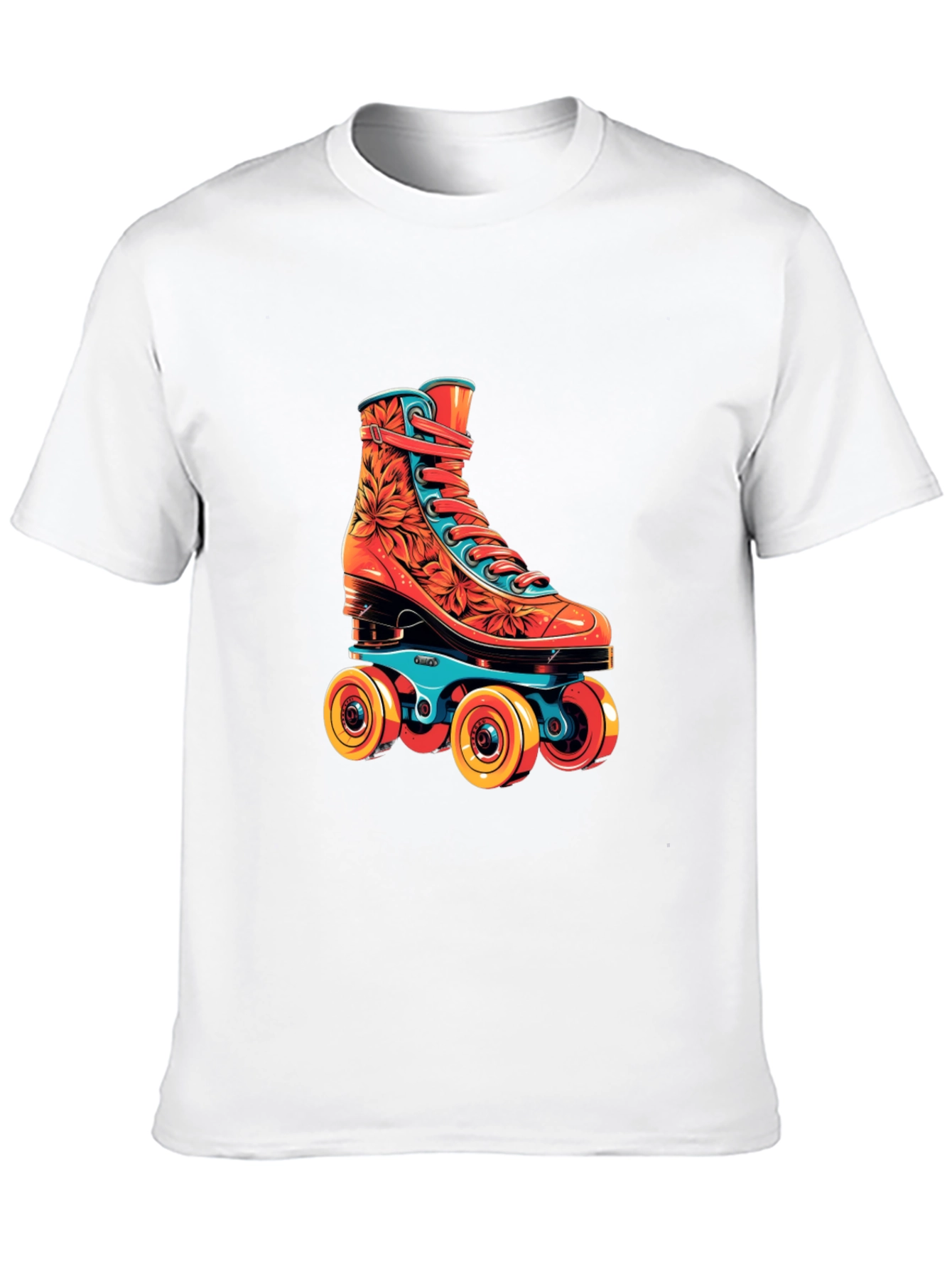 Retro Roller Skate Graphic Tee