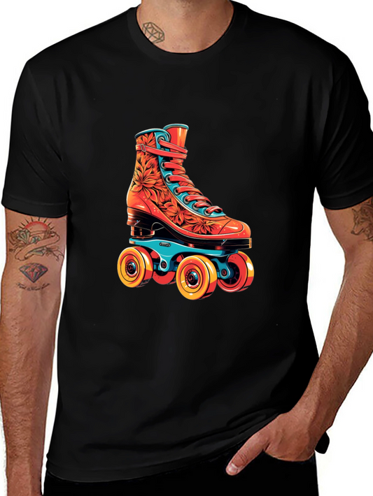 Retro Roller Skate Graphic Tee