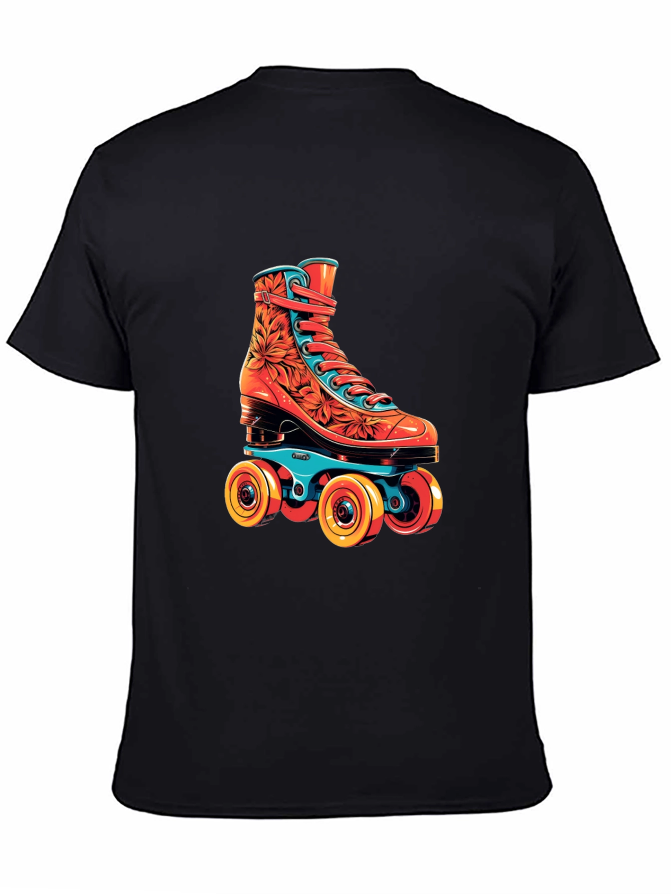 Retro Roller Skate Graphic Tee