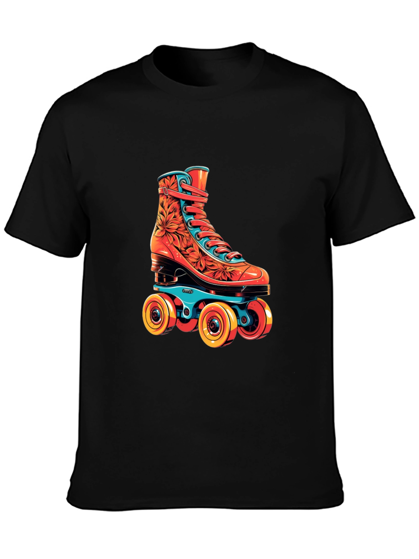 Retro Roller Skate Graphic Tee