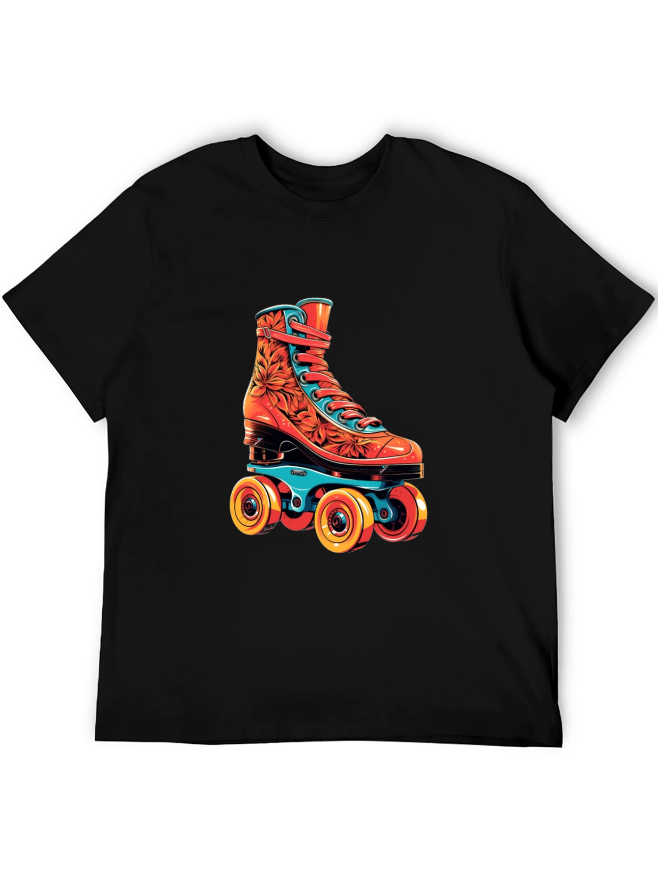 Retro Roller Skate Graphic Tee