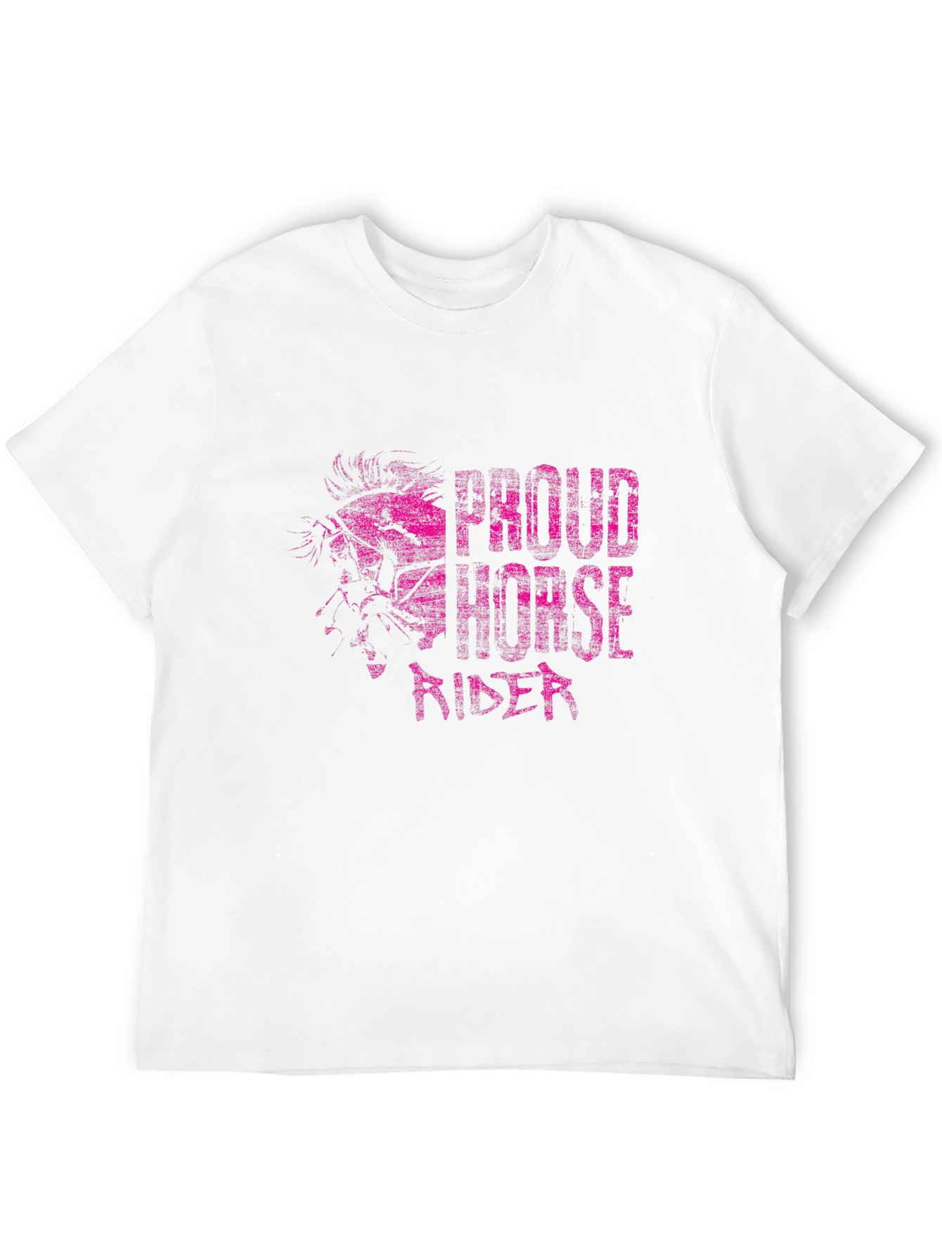 Proud Horse Rider Black T-Shirt