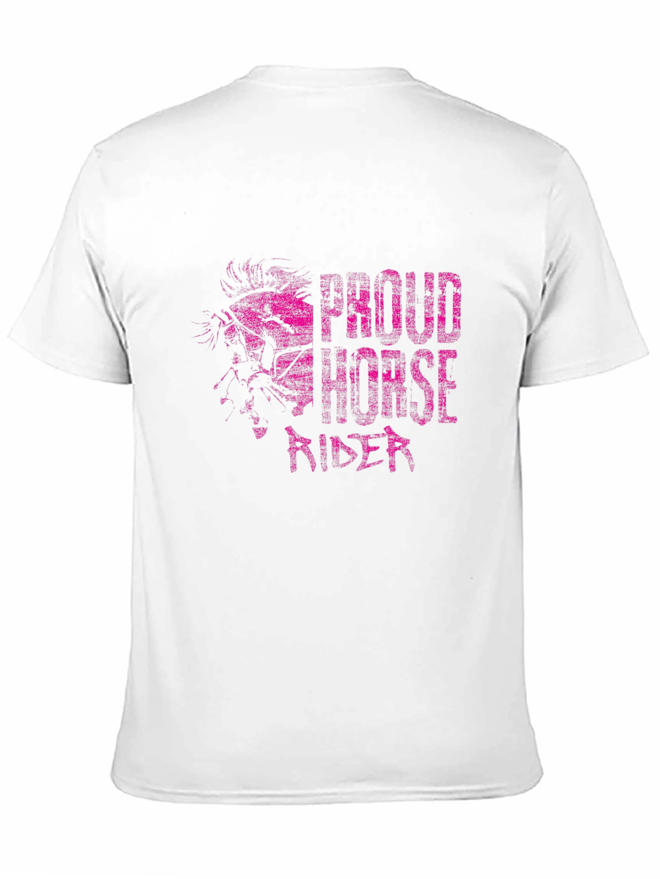 Proud Horse Rider Black T-Shirt