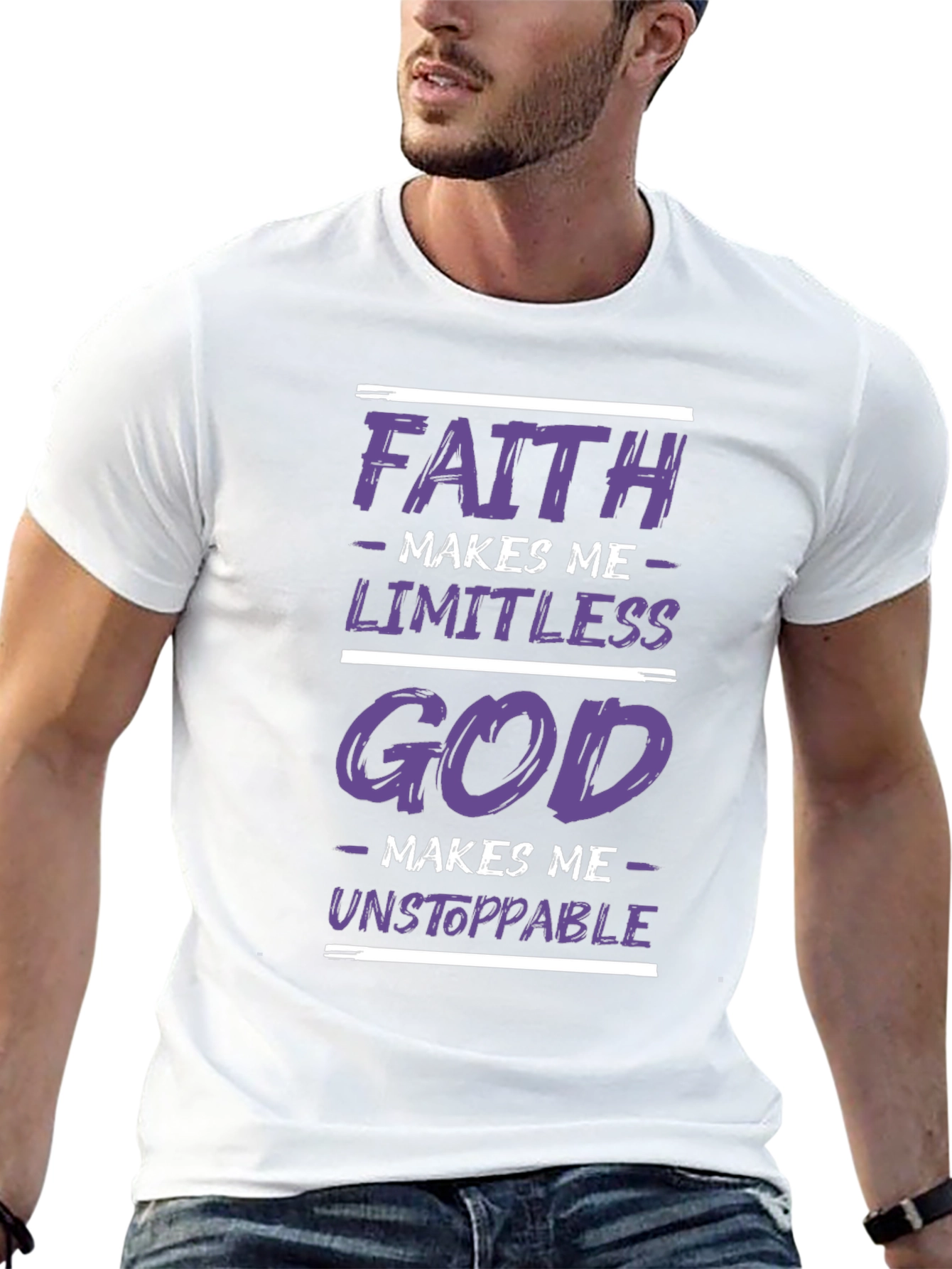 Faith God T-Shirt - Limitless Unstoppable