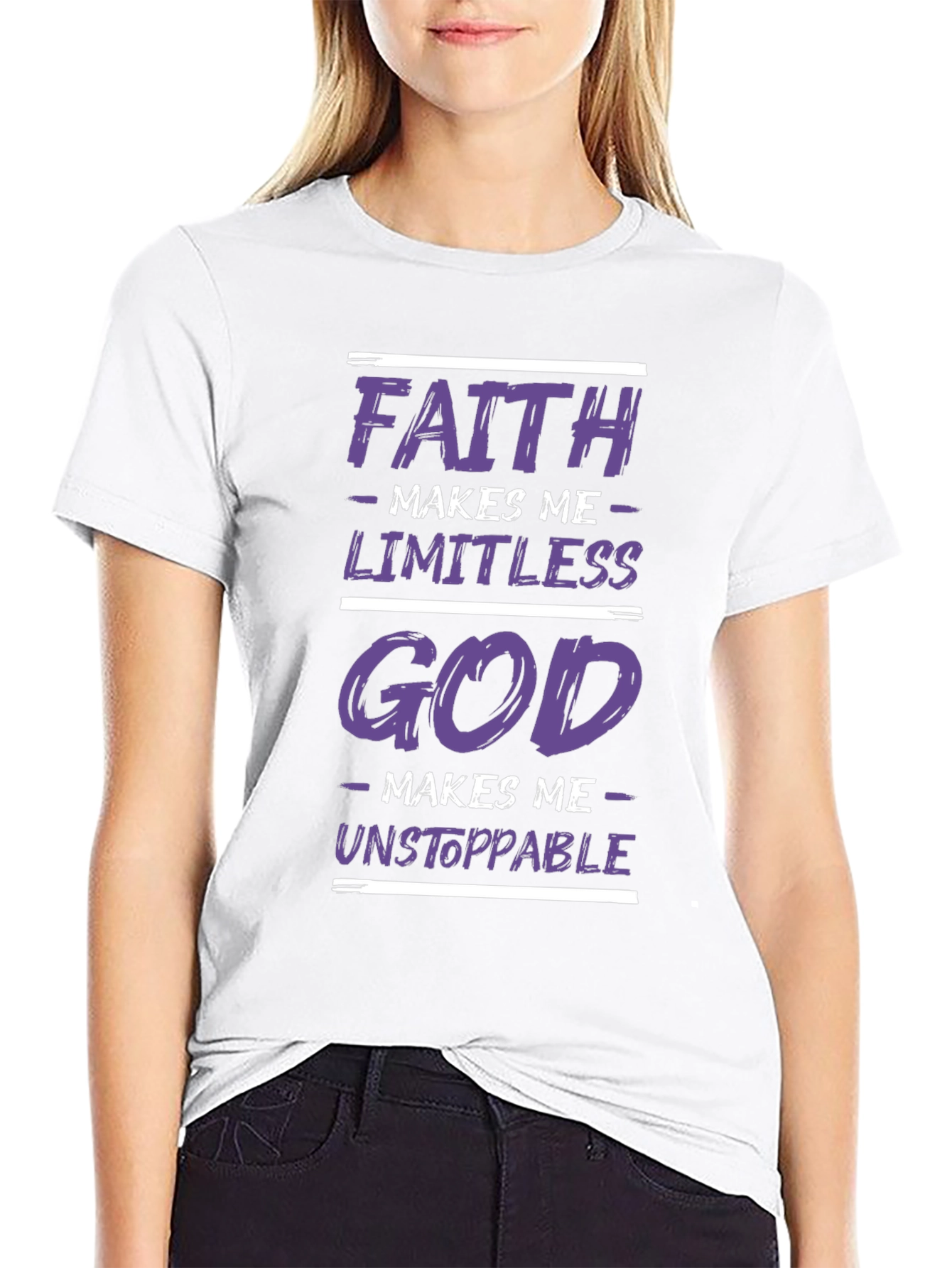 Faith God T-Shirt - Limitless Unstoppable