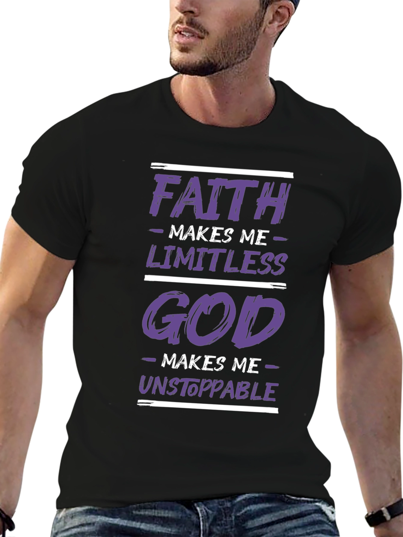 Faith God T-Shirt - Limitless Unstoppable