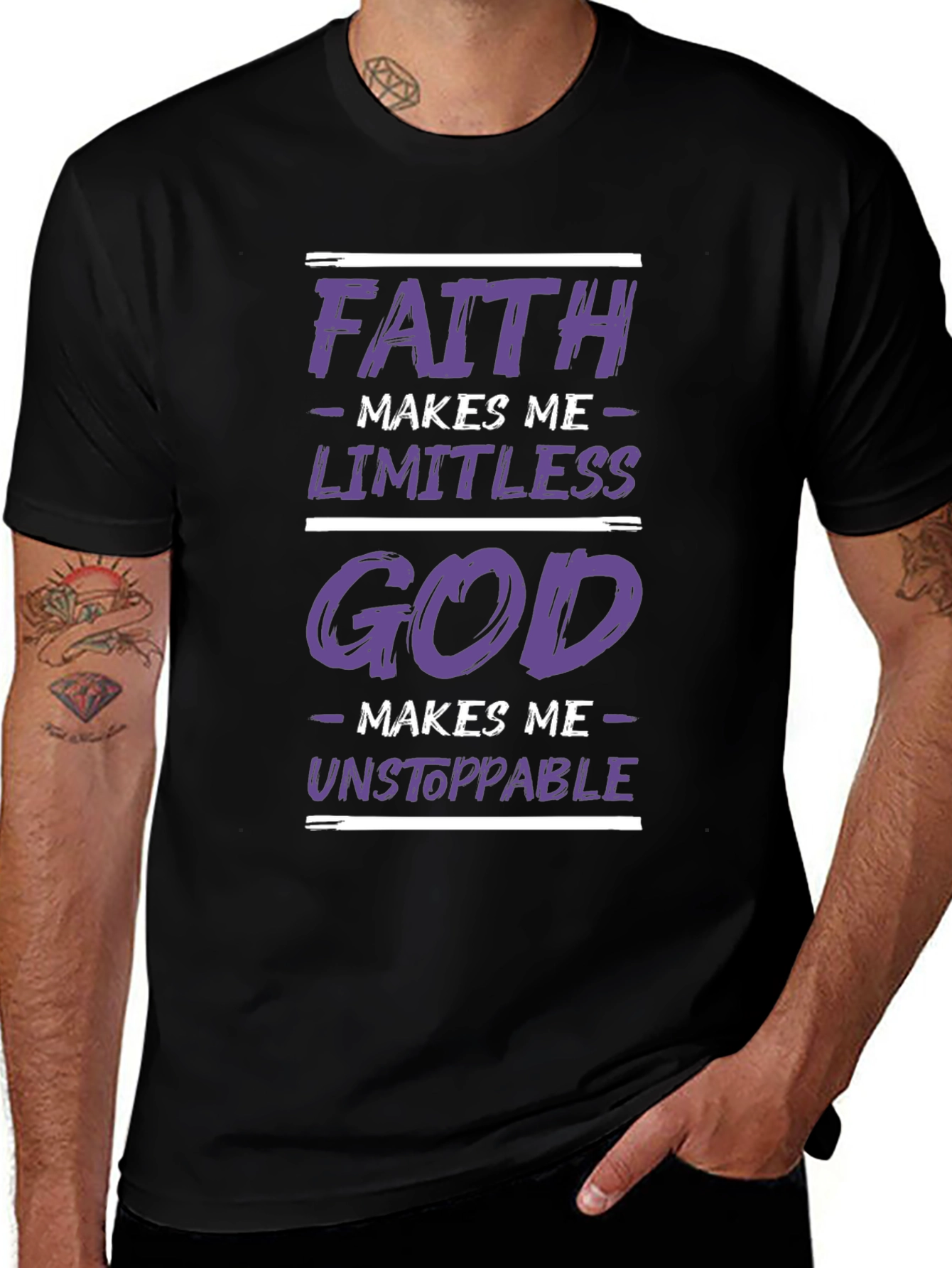 Faith God T-Shirt - Limitless Unstoppable