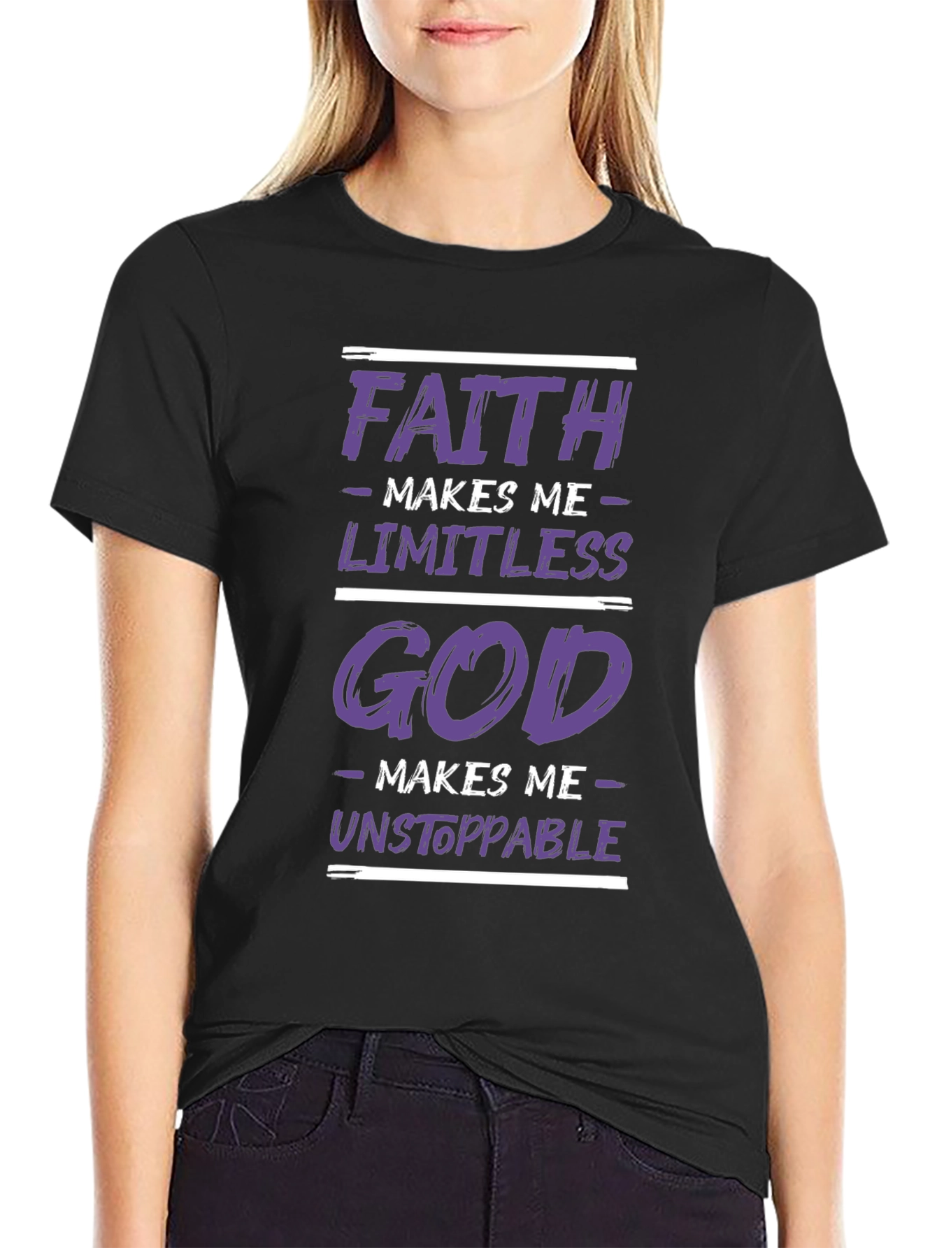 Faith God T-Shirt - Limitless Unstoppable