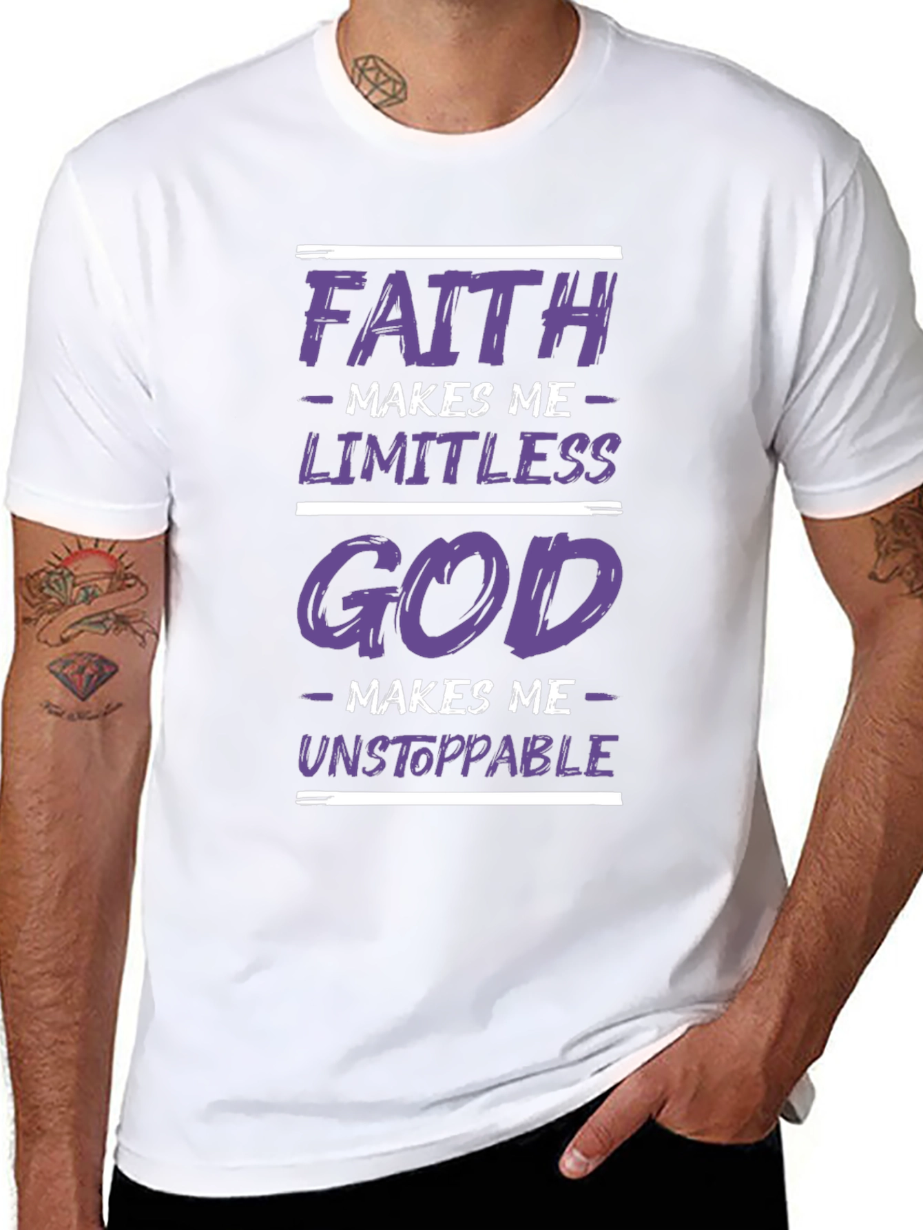 Faith God T-Shirt - Limitless Unstoppable