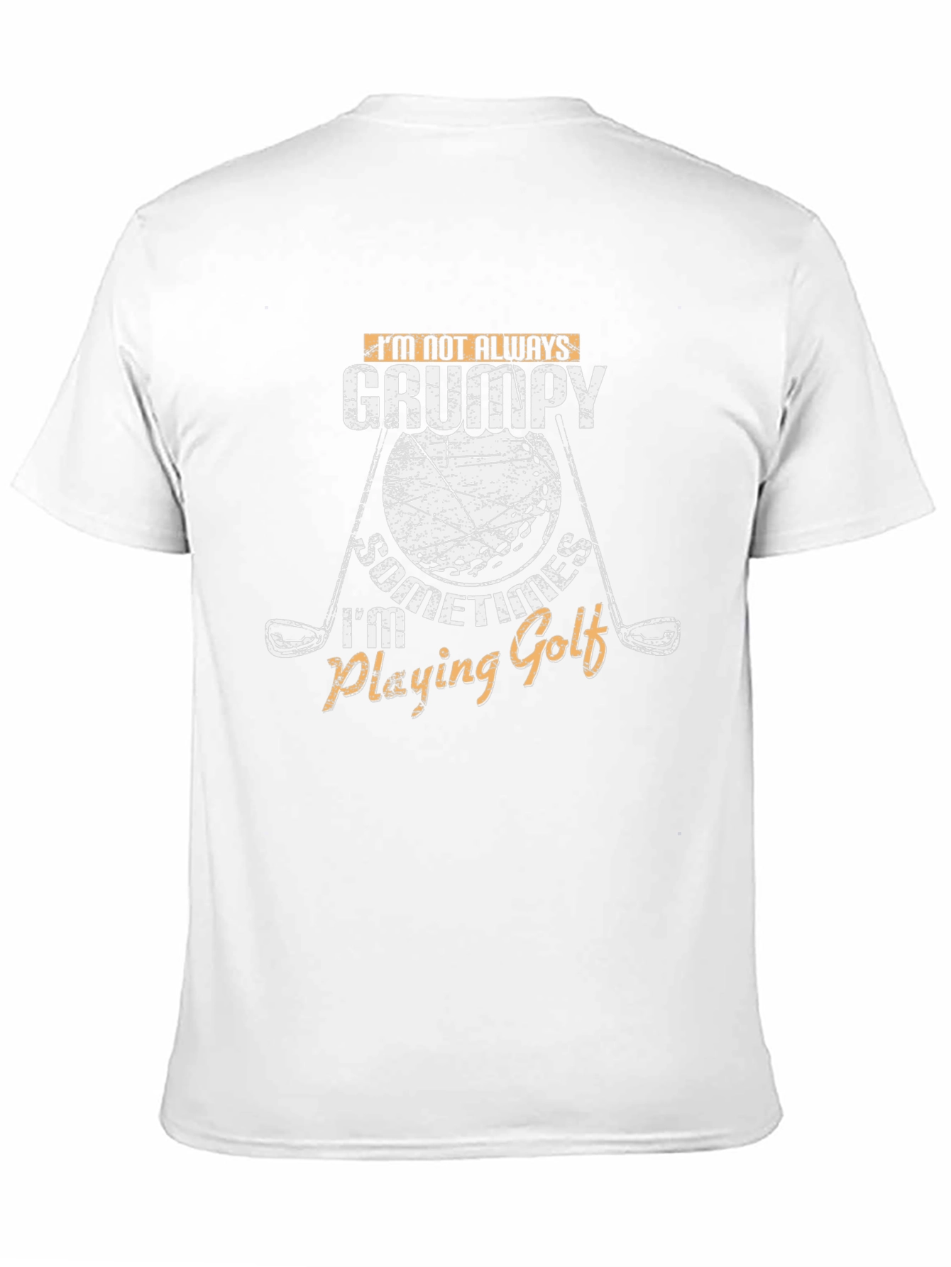 Grumpy Golf T-Shirt - Funny Golfing Tee