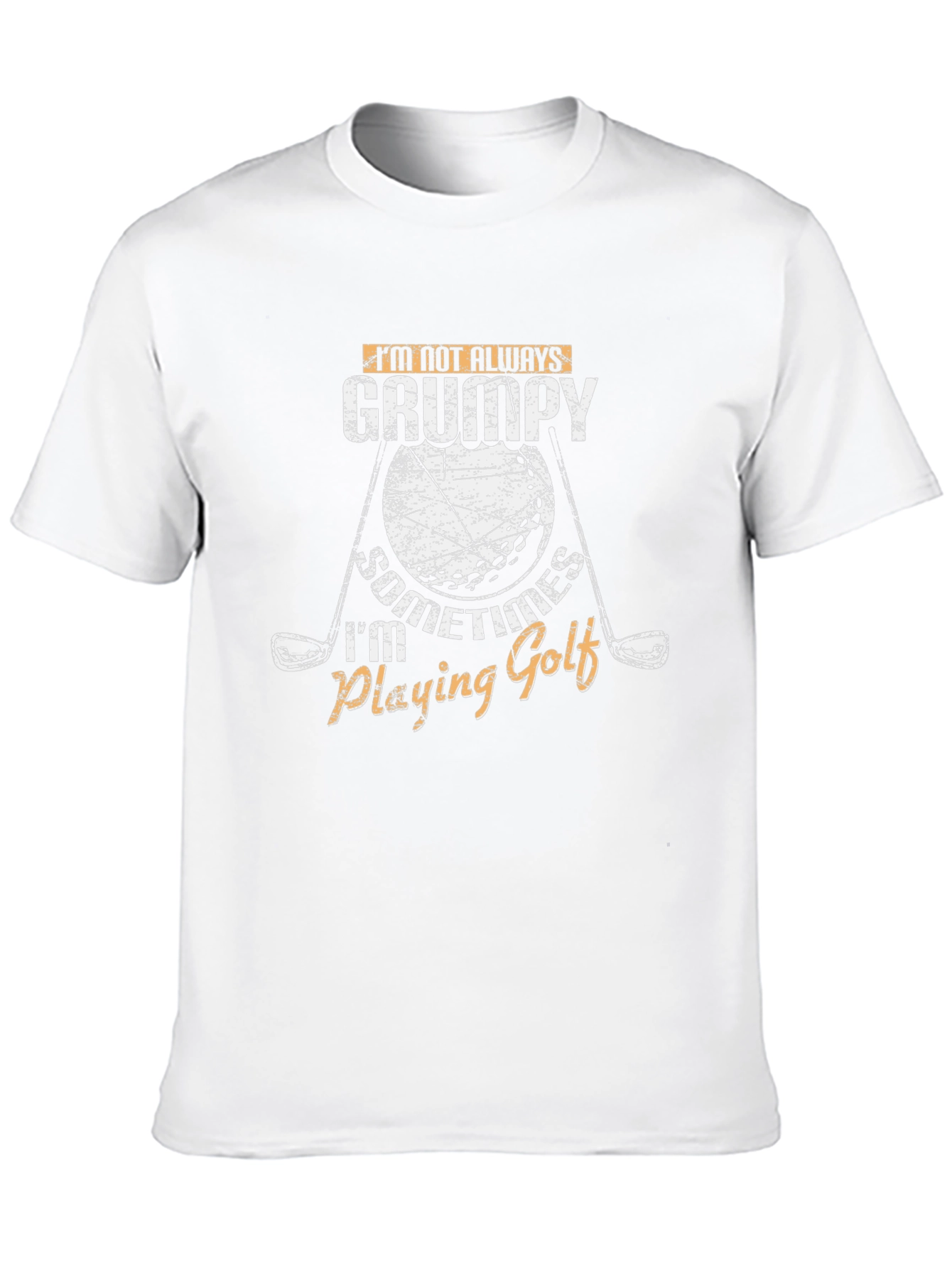 Grumpy Golf T-Shirt - Funny Golfing Tee