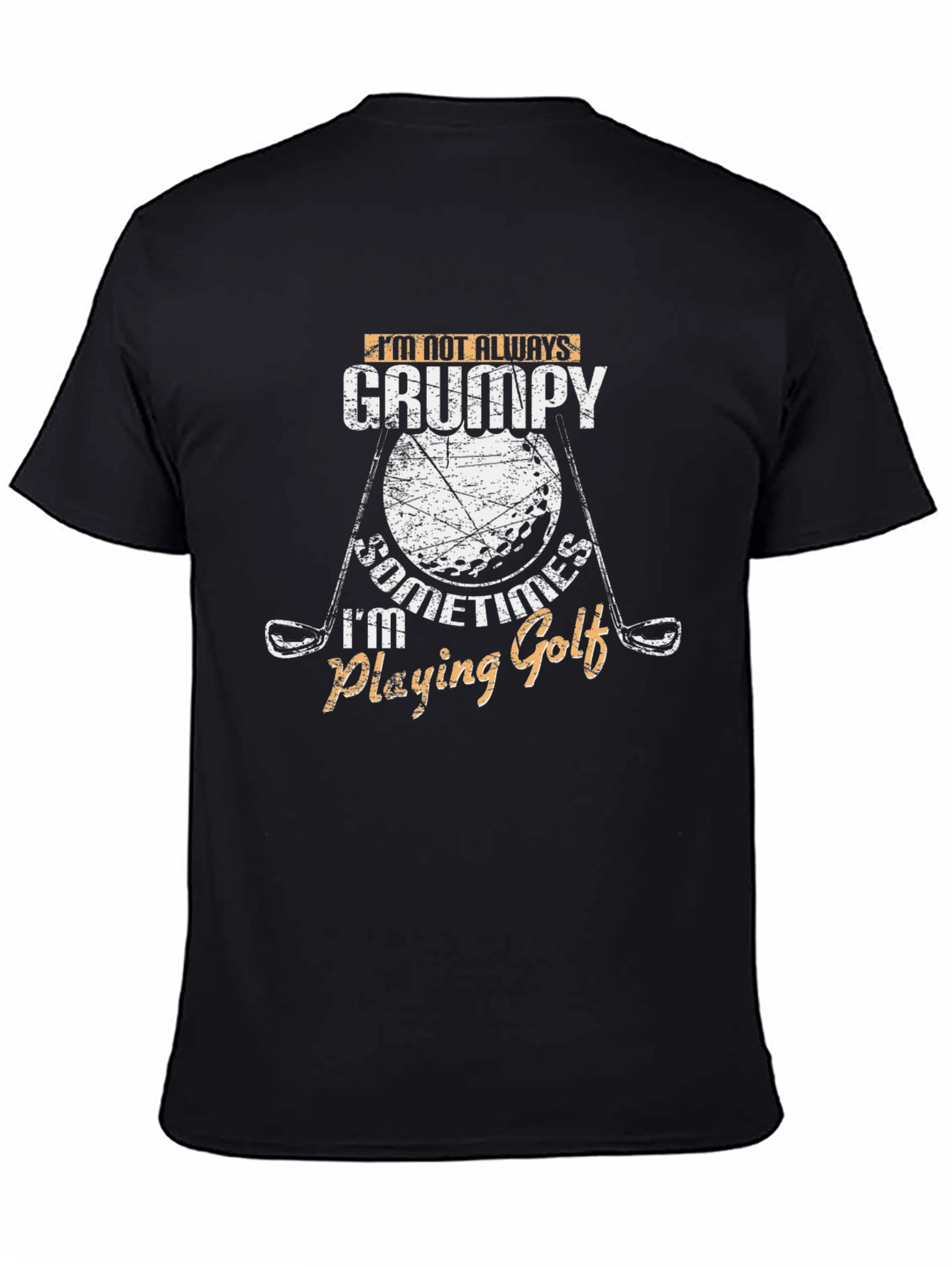 Grumpy Golf T-Shirt - Funny Golfing Tee