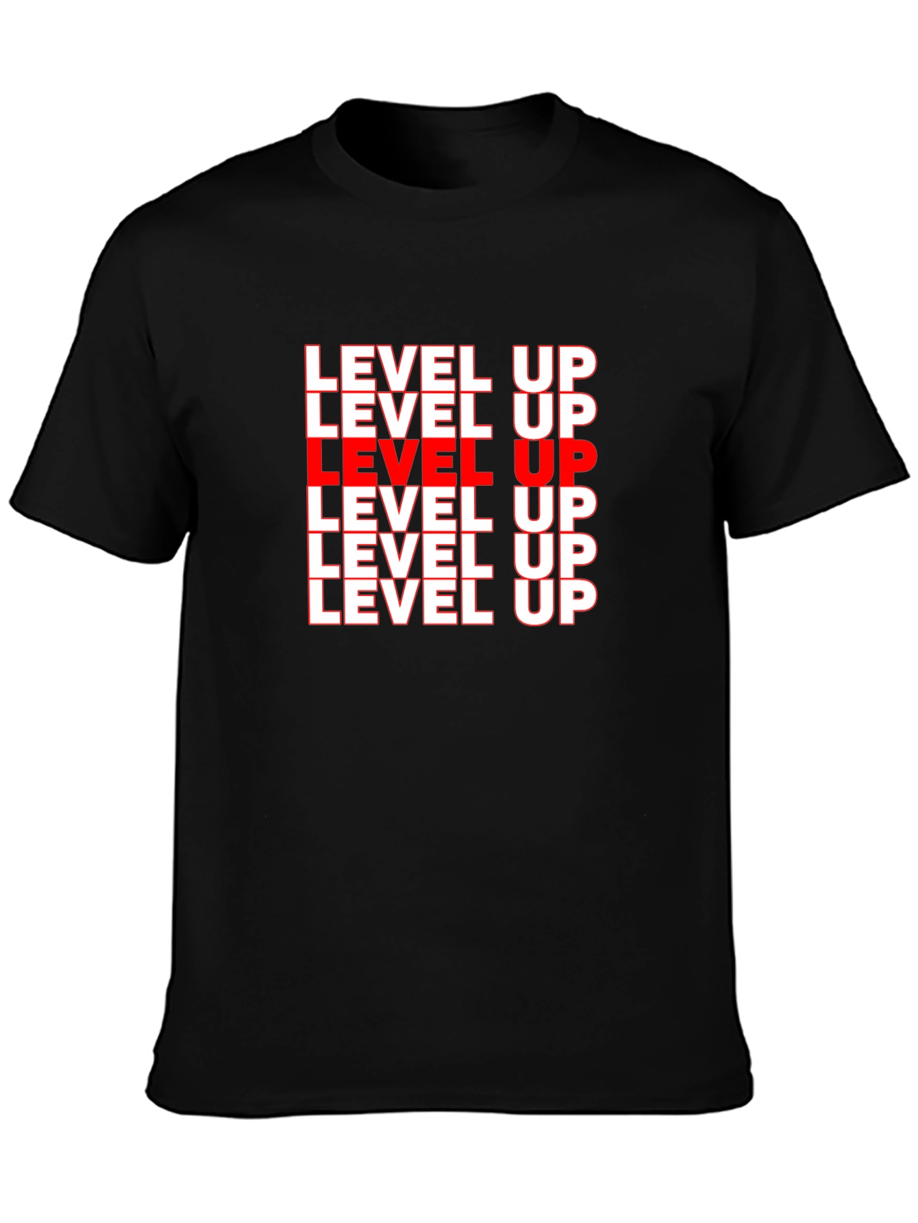 Level Up Graphic Tee - Black