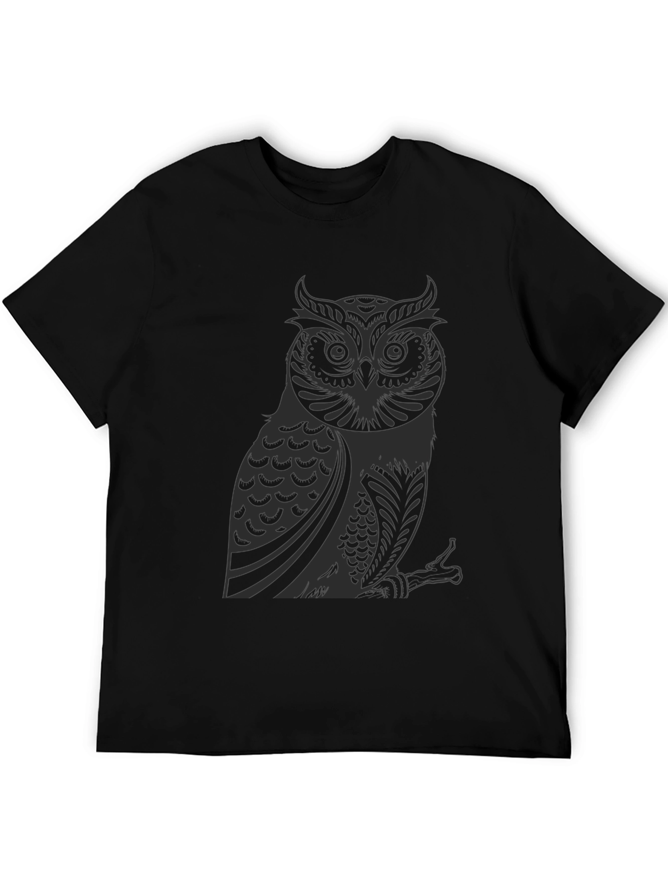 Owl Graphic T-Shirt - Soft Cotton Tee