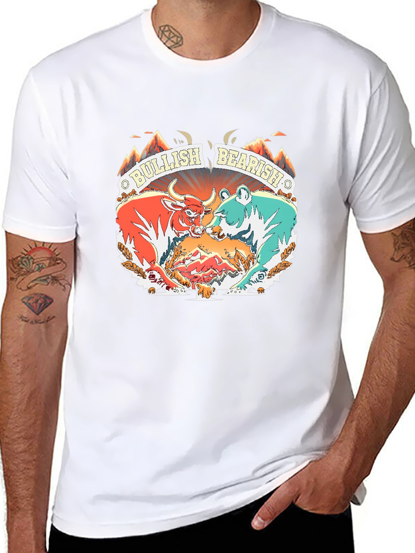 Bullish Bearish T-Shirt - Stock Market Tee