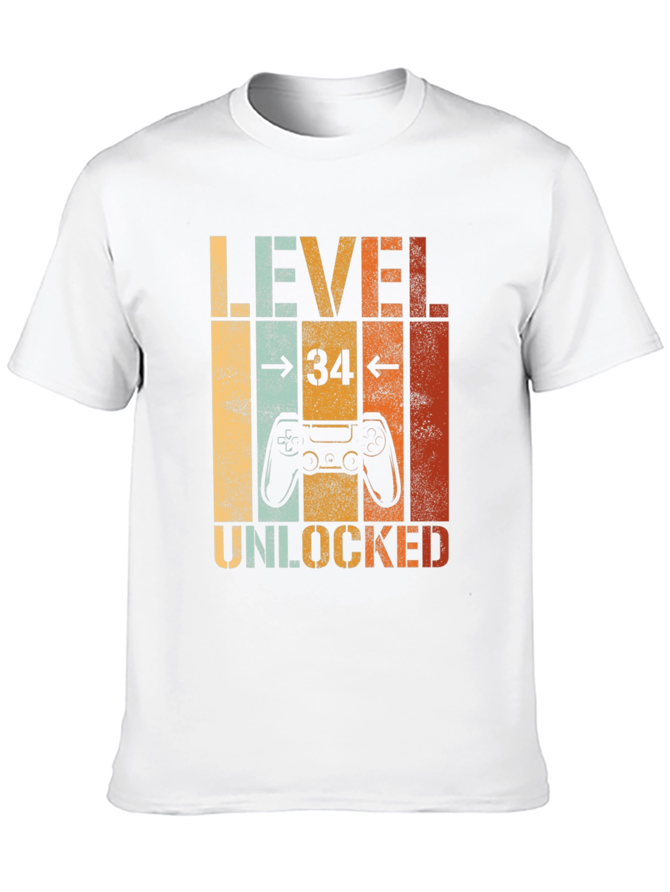 Level 34 Unlocked Gaming T-Shirt