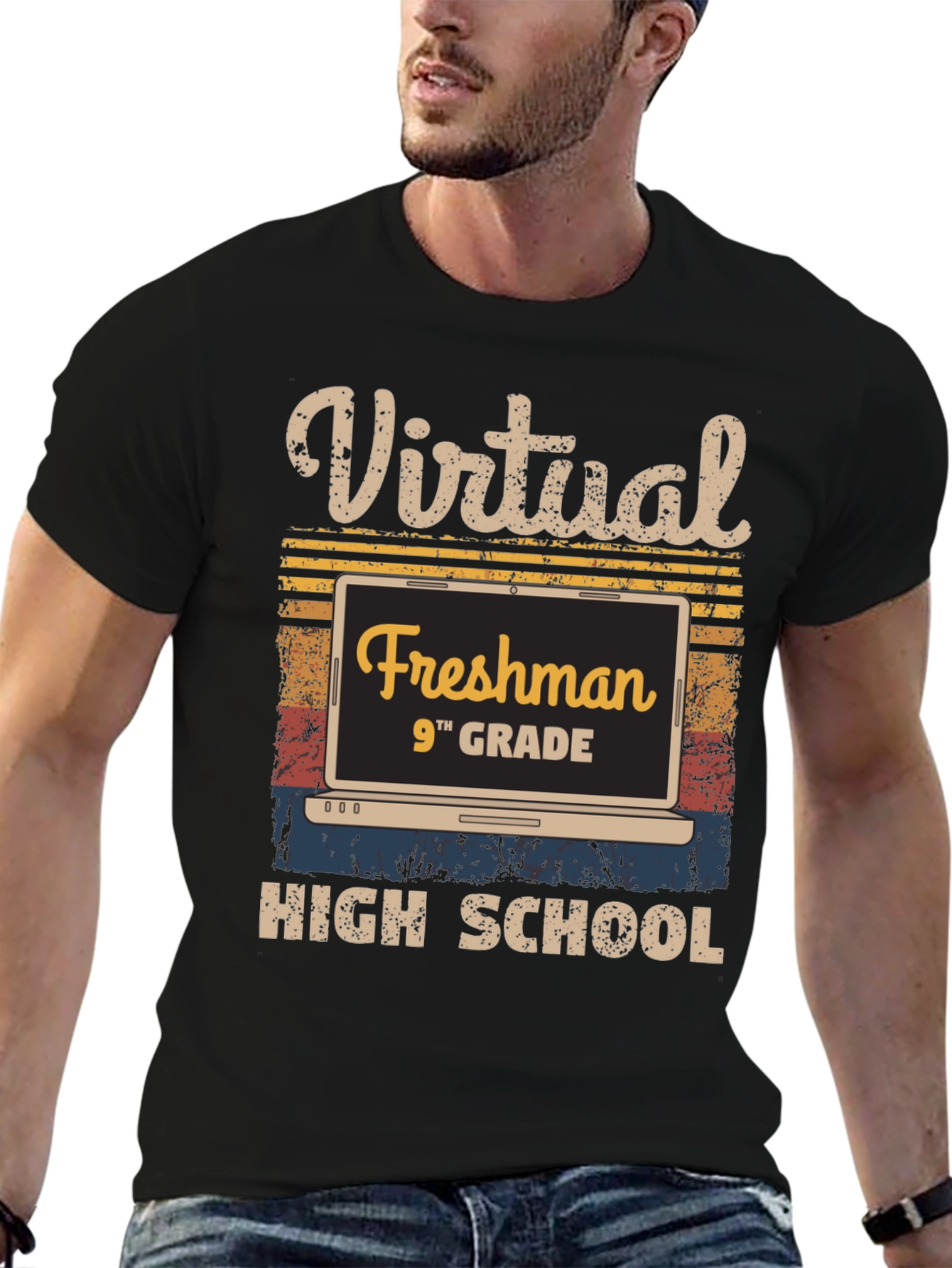 Virtual Freshman 9th Grade High School T-Shirt