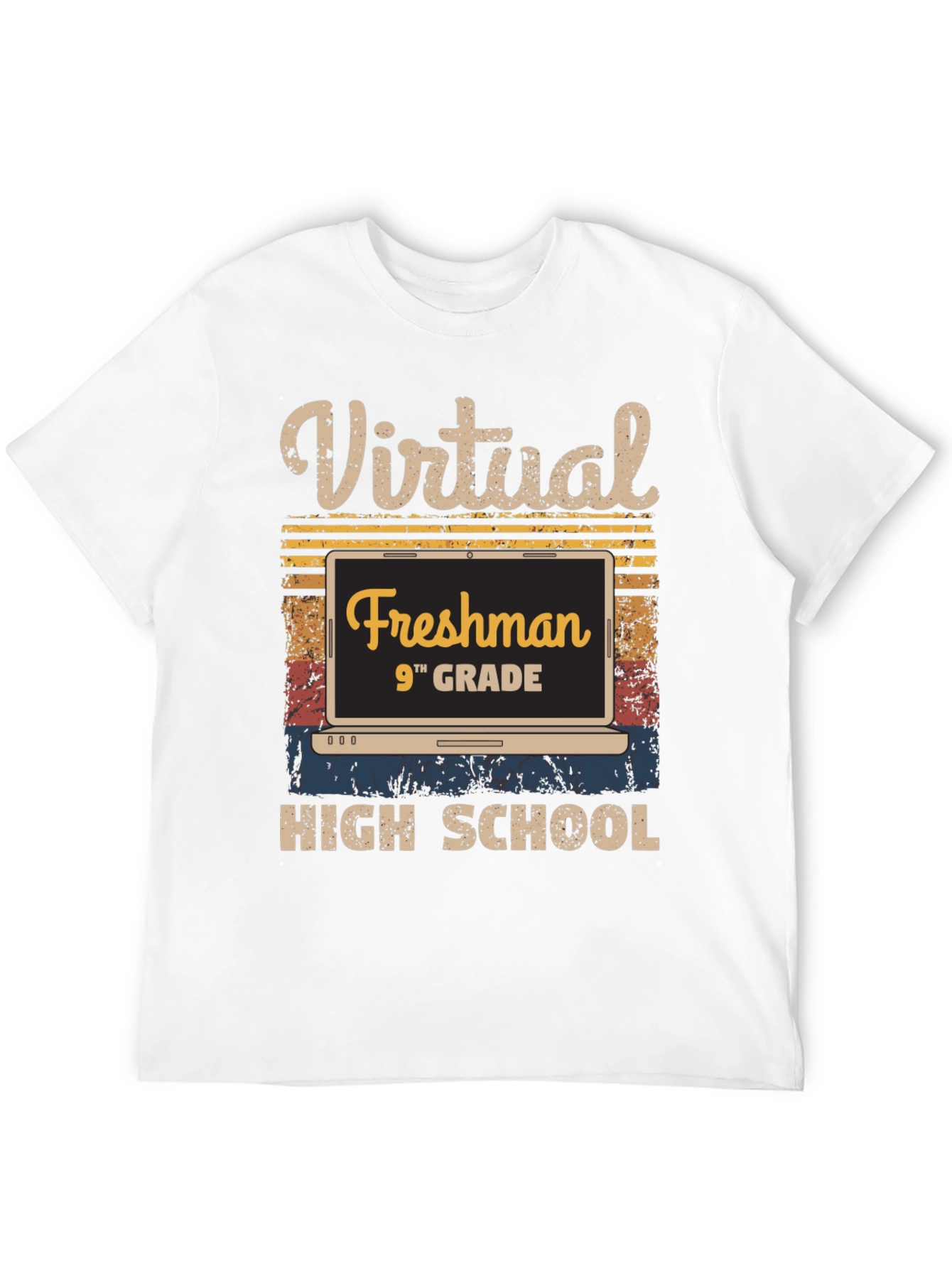 Virtual Freshman 9th Grade High School T-Shirt