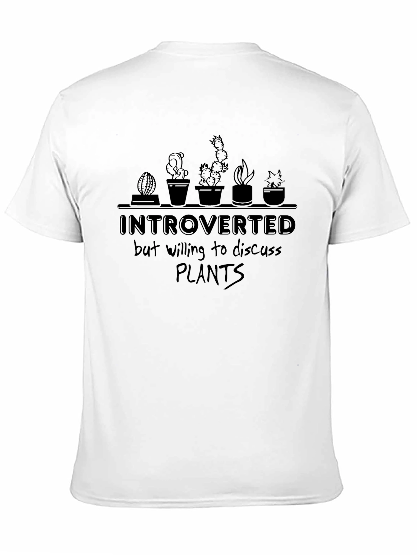 Introverted Plant Lover Graphic Tee