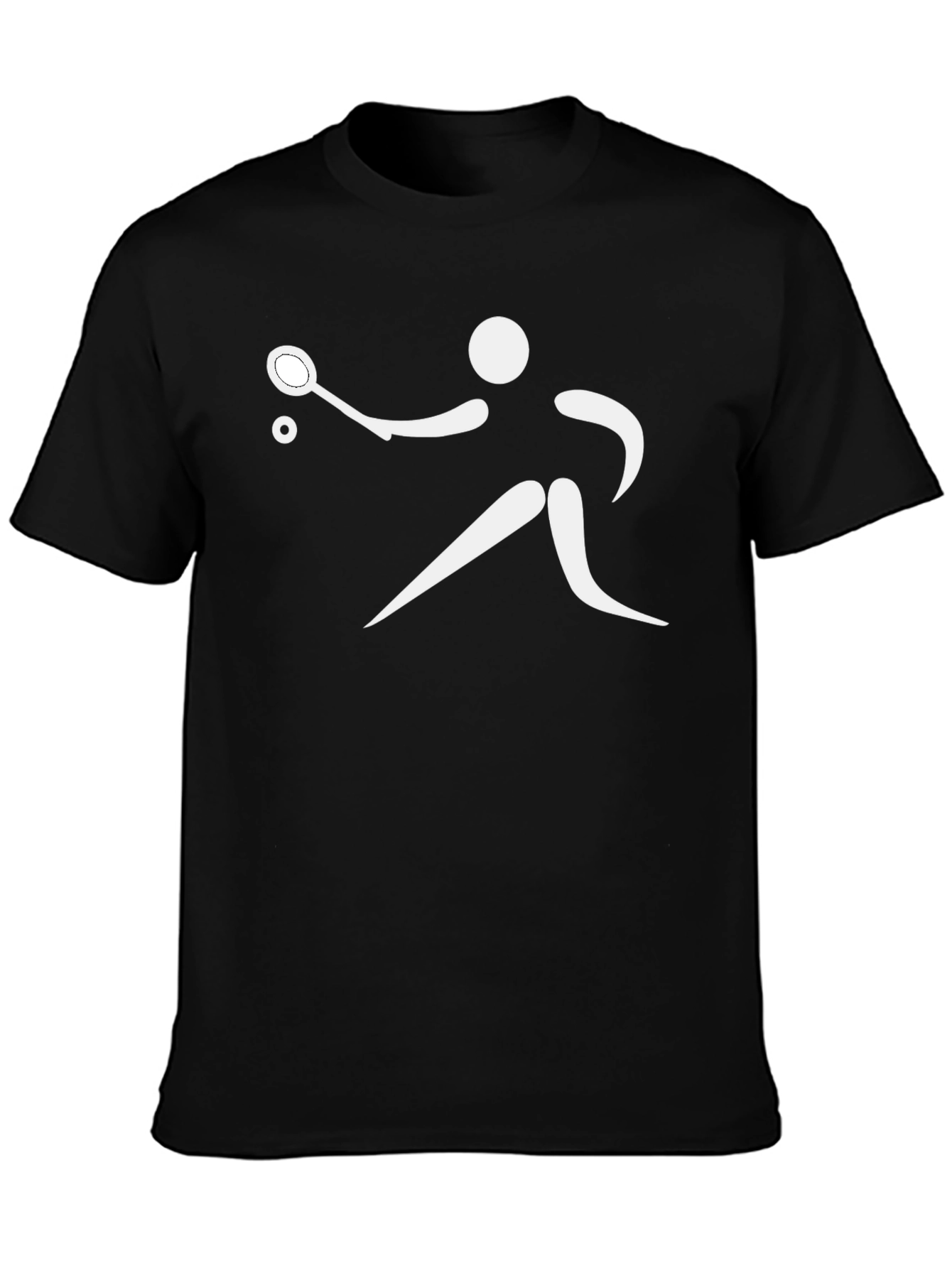 Table Tennis T-Shirt - Black Graphic Tee