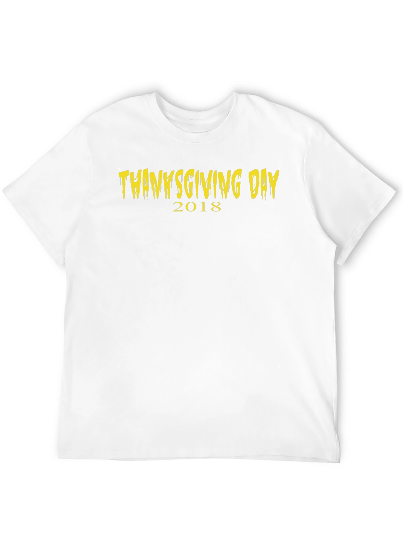 Thanksgiving Day 2018 Black T-Shirt