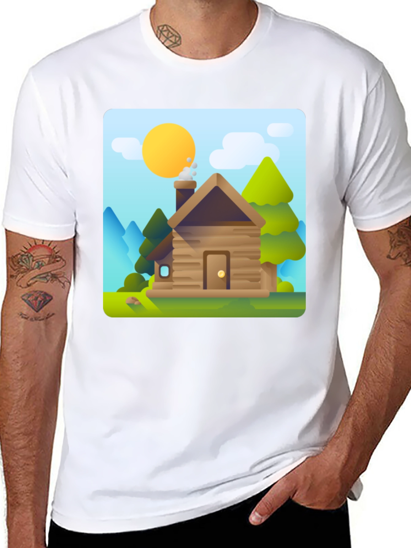 Cabin in the Woods Graphic Tee