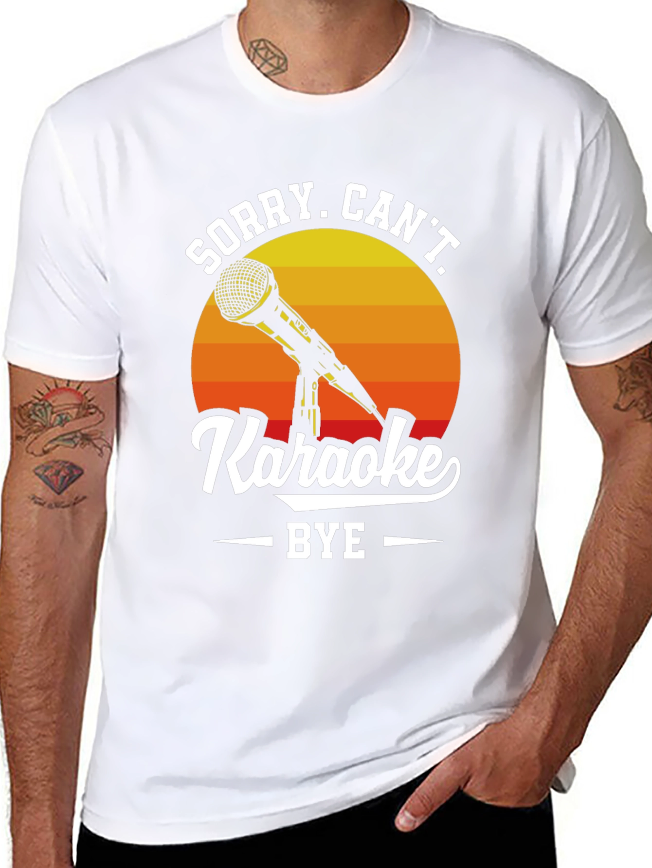 Sorry Cant Karaoke T-Shirt