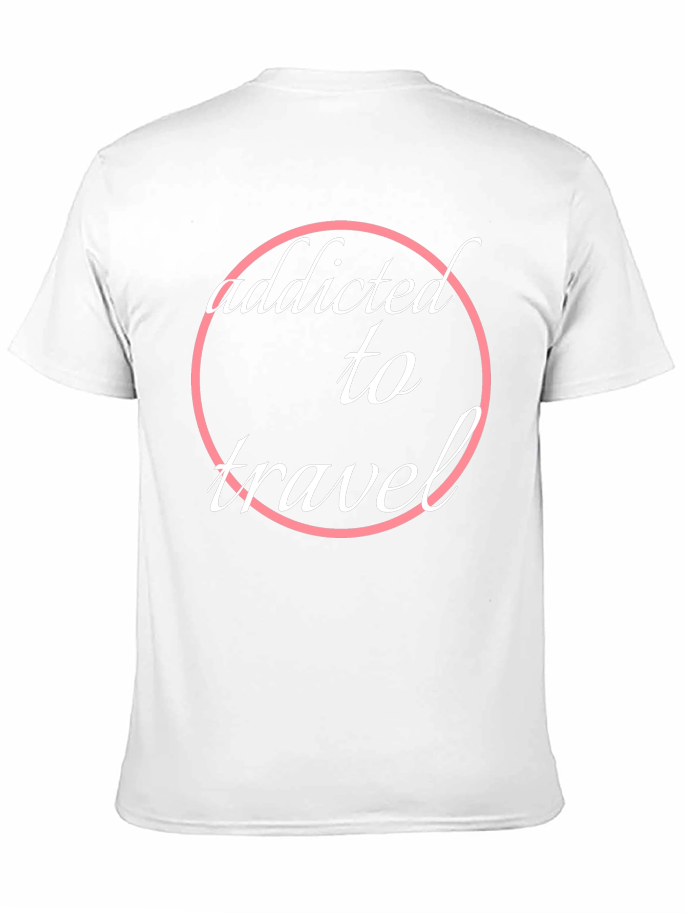 Addicted to Travel T-Shirt | Stylish Black Tee