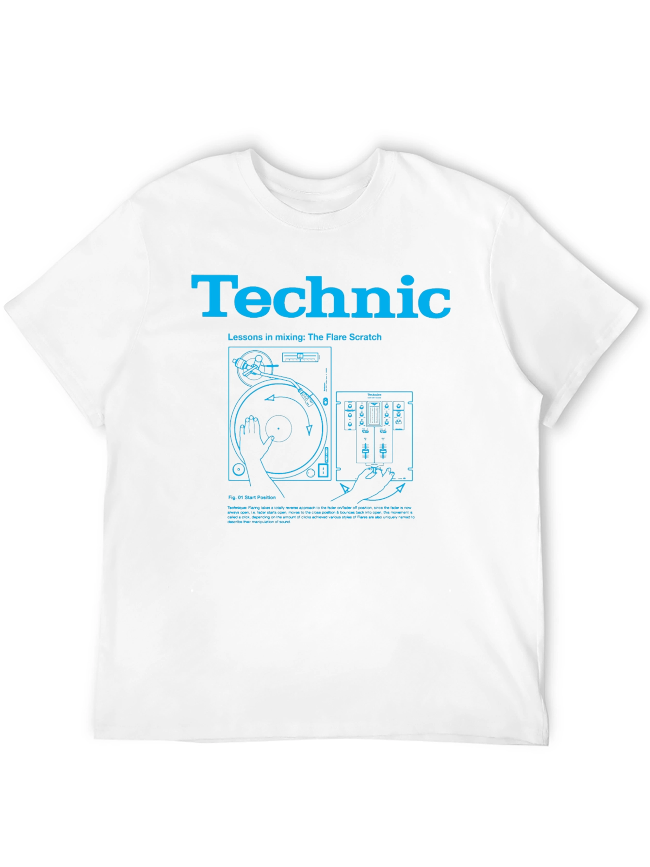 Technic DJ Flare Scratch T-Shirt
