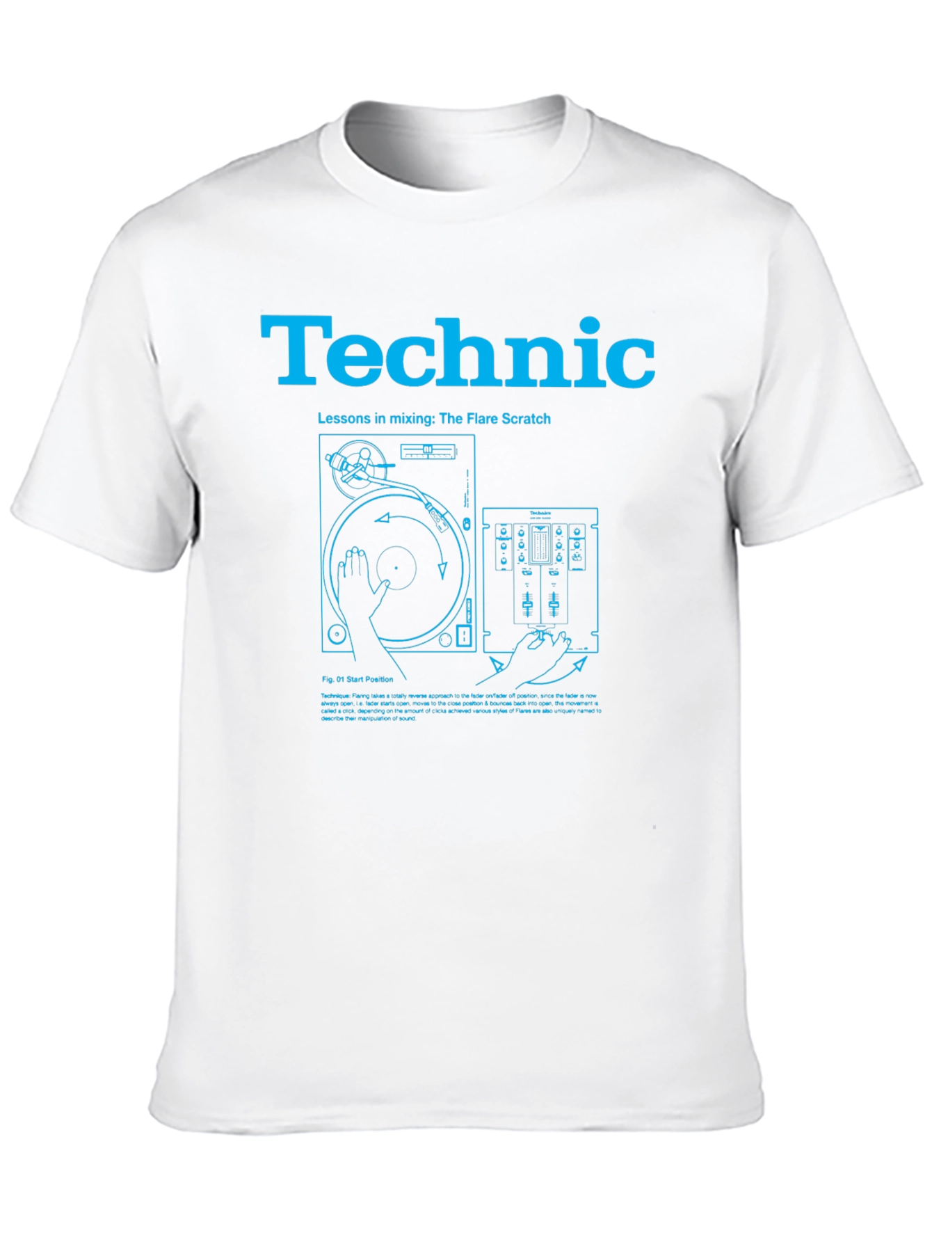 Technic DJ Flare Scratch T-Shirt