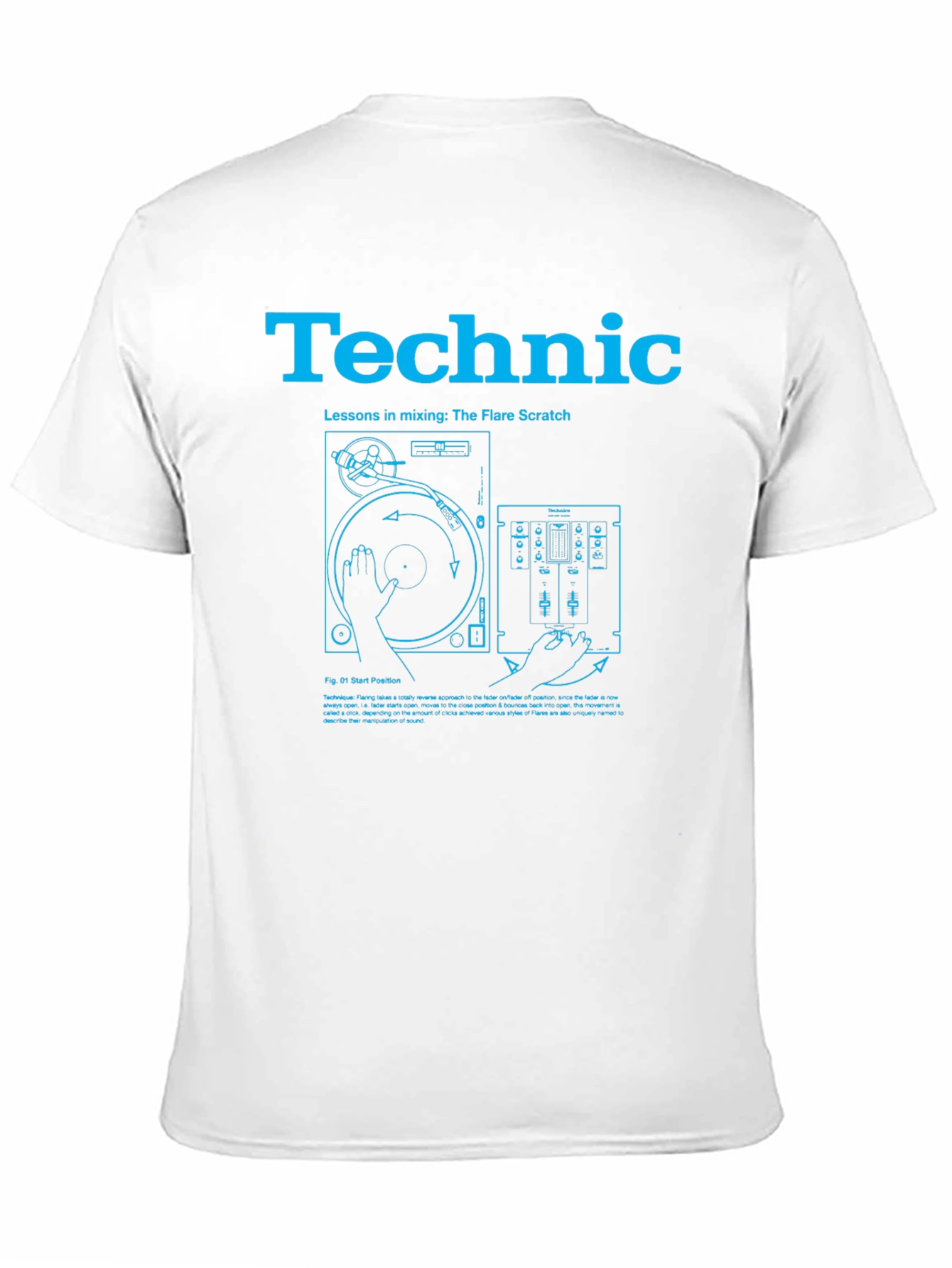 Technic DJ Flare Scratch T-Shirt